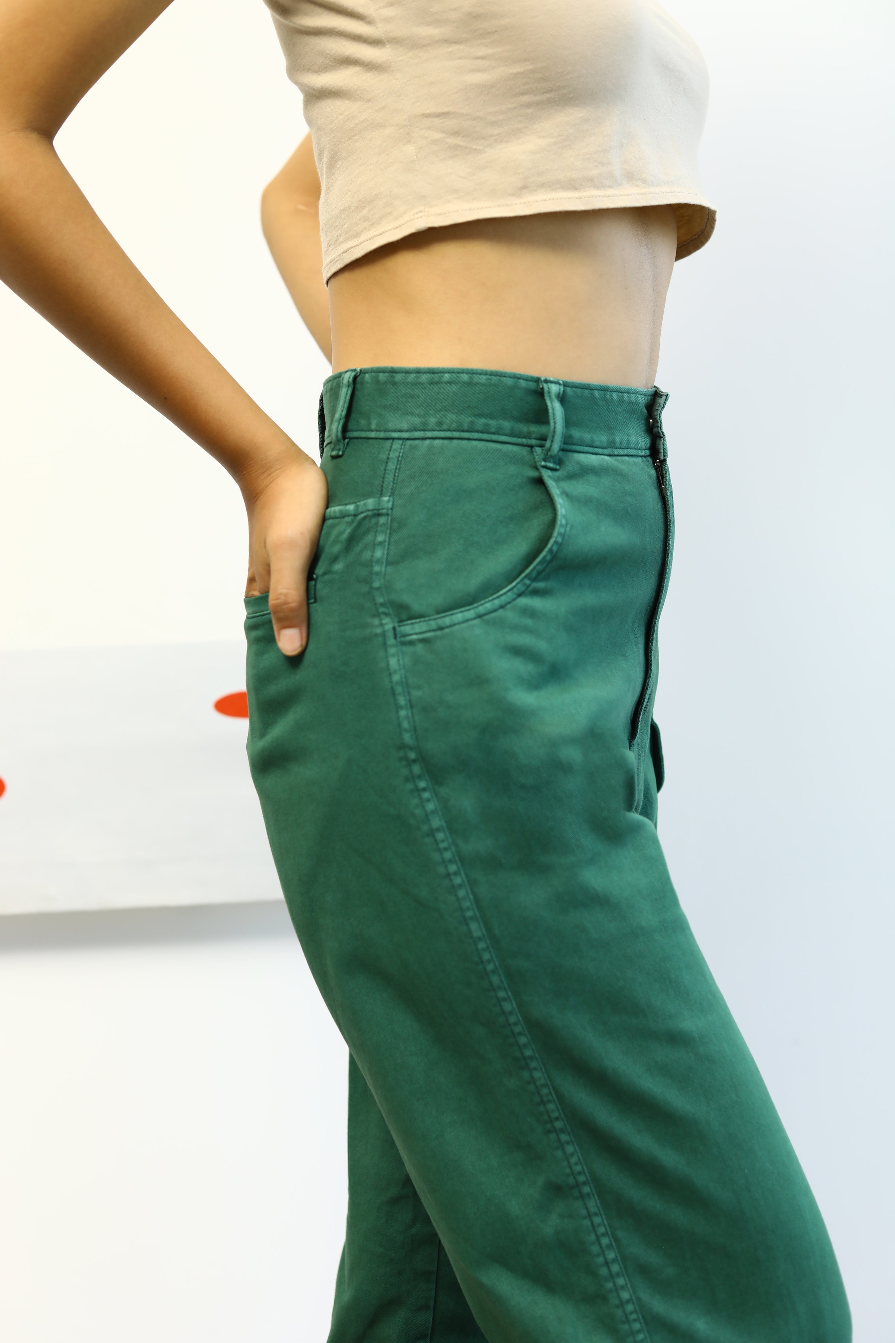 Twill Cargo Pants