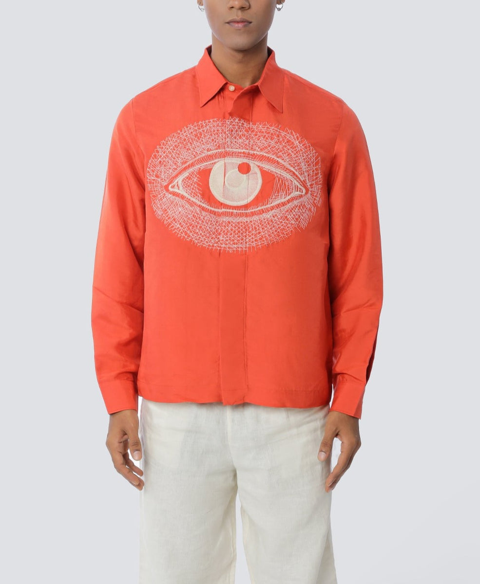 Third eye Boxy Shirt No Grey Area