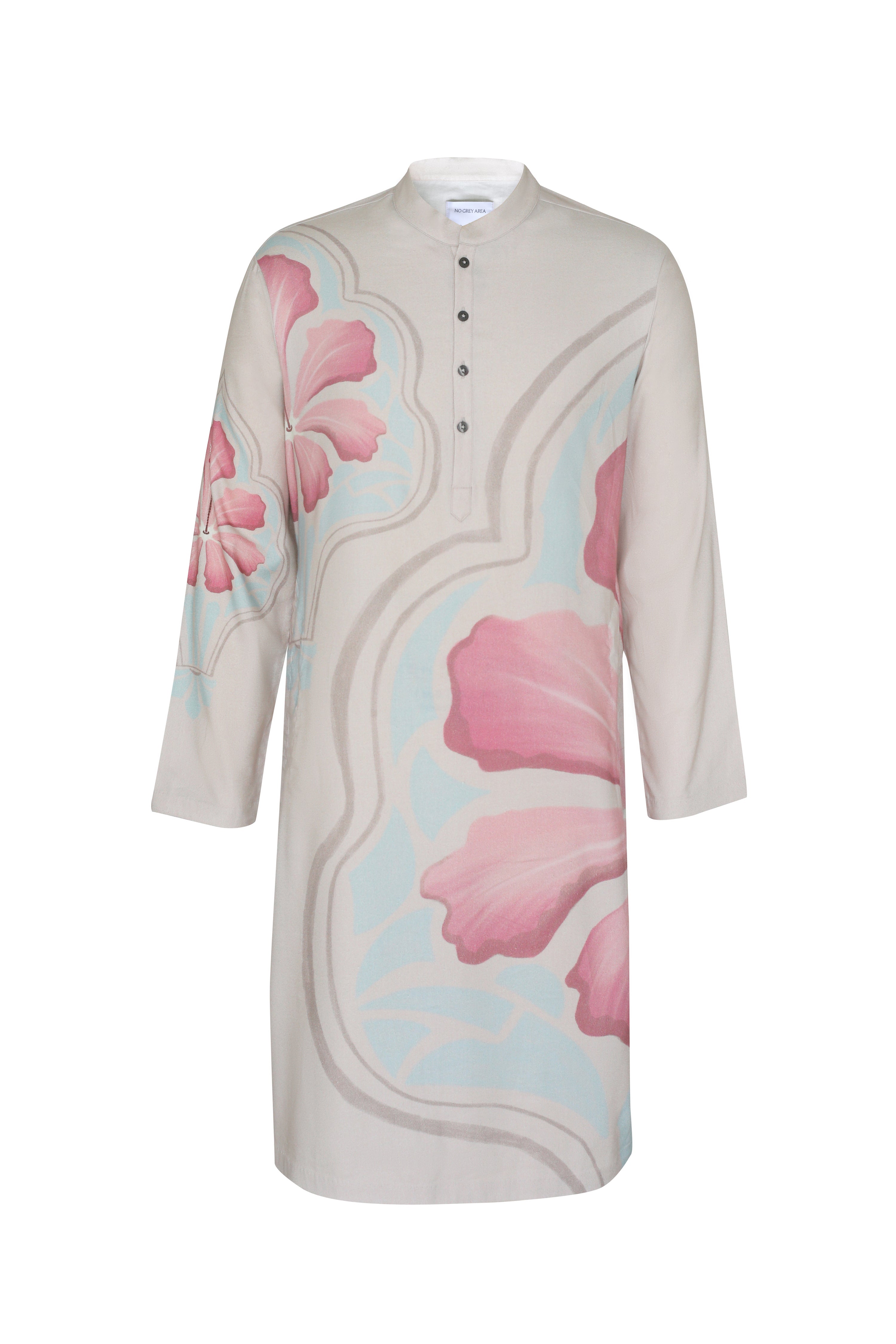 Geometric Bloom Kurta Set