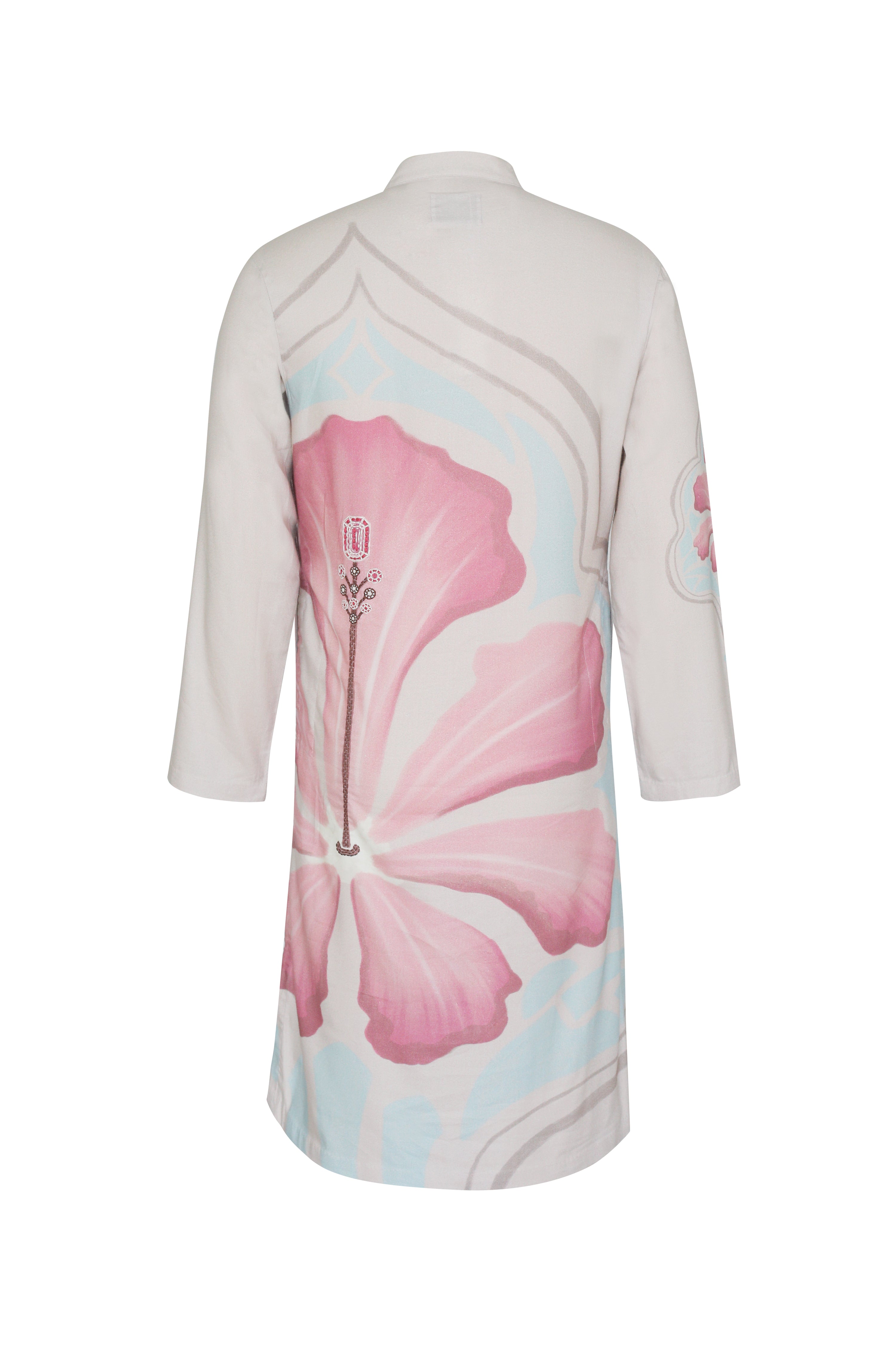 Geometric Bloom Kurta Set