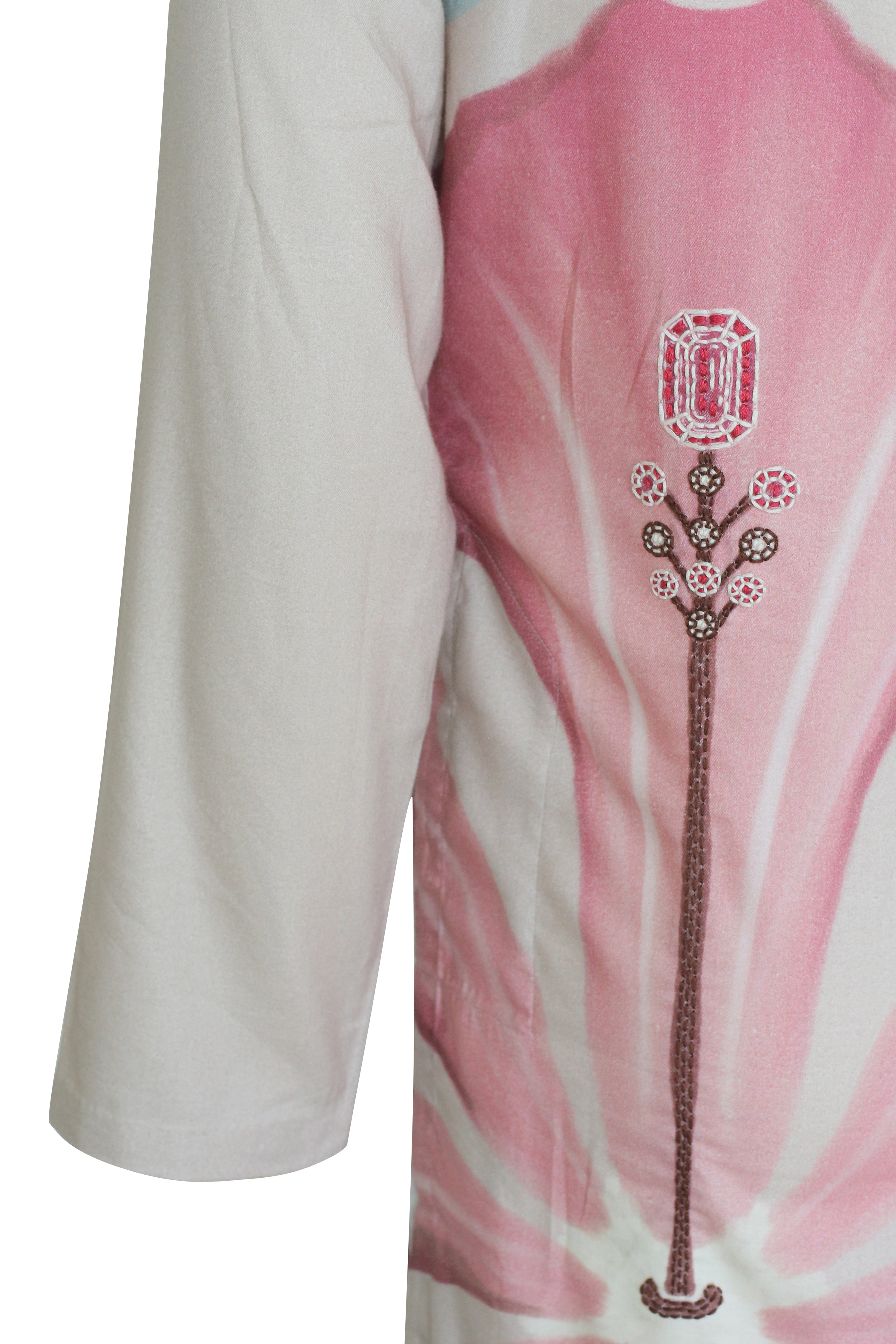 Geometric Bloom Kurta Set