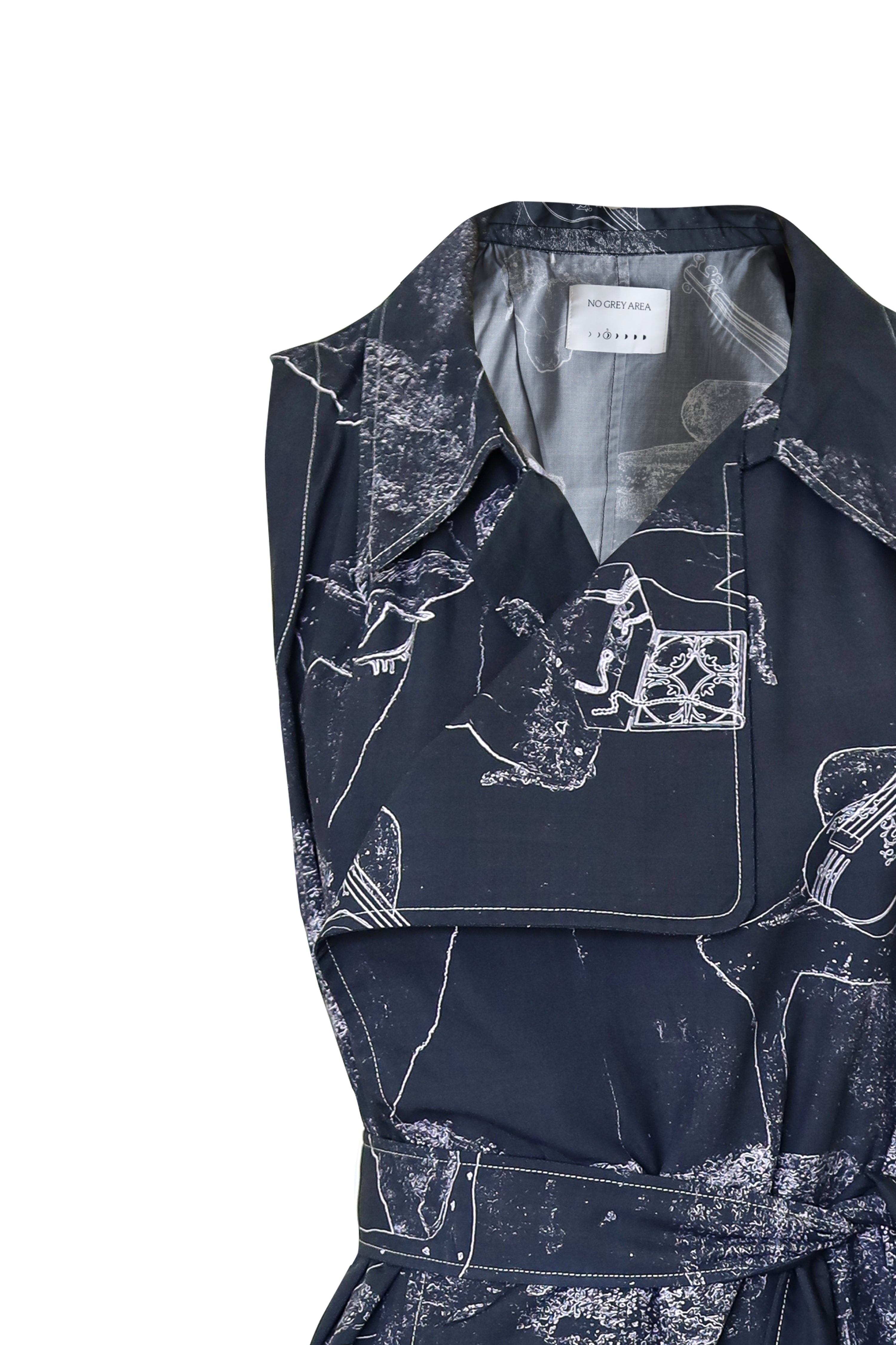 Surrealist Trench Dress