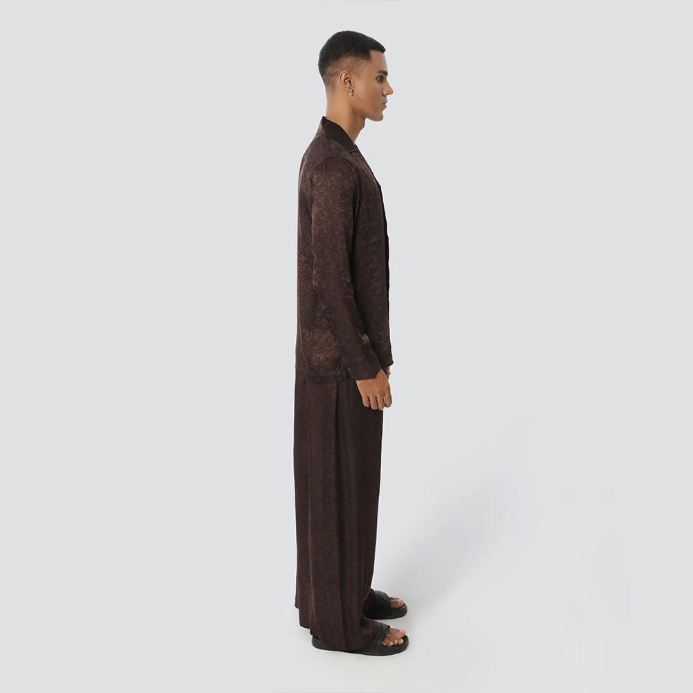 Kolam Satin Shirt + Kolam Bollywood Pants