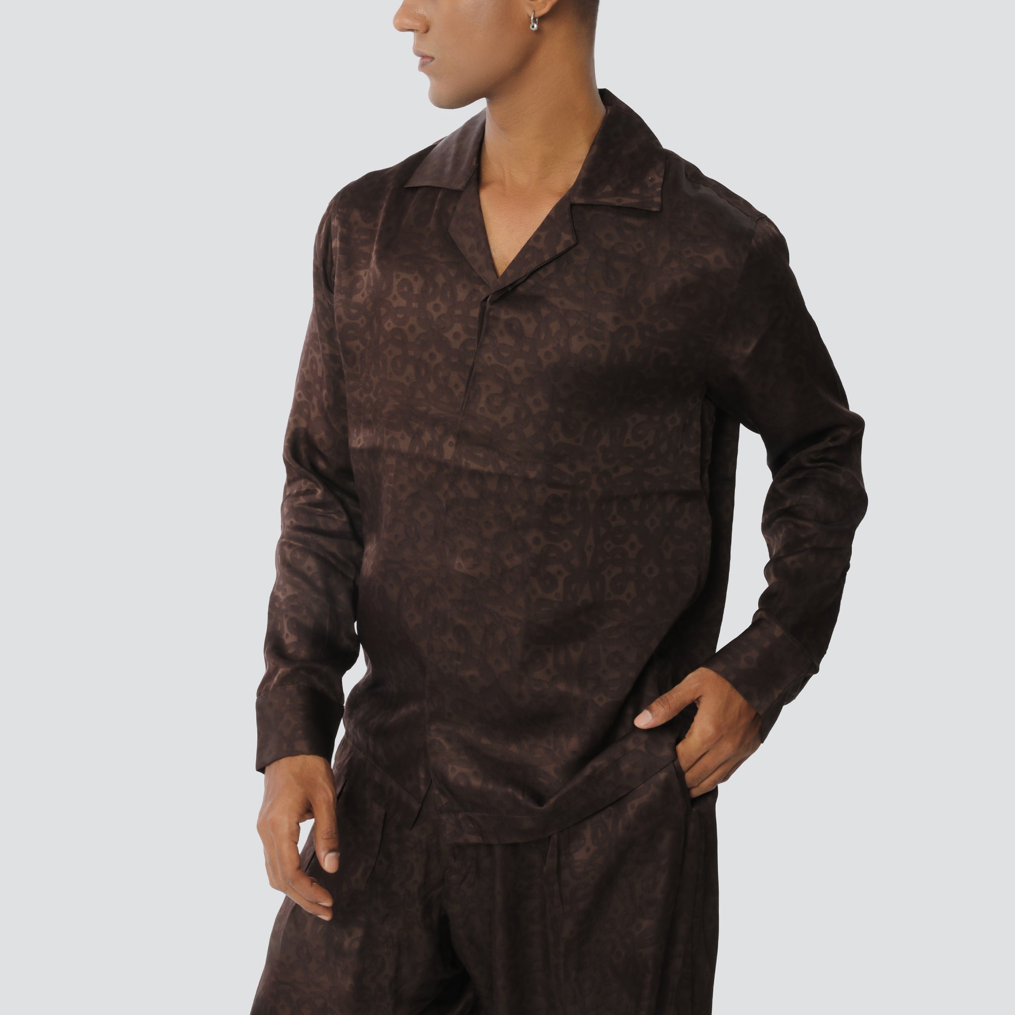 Kolam Satin Shirt