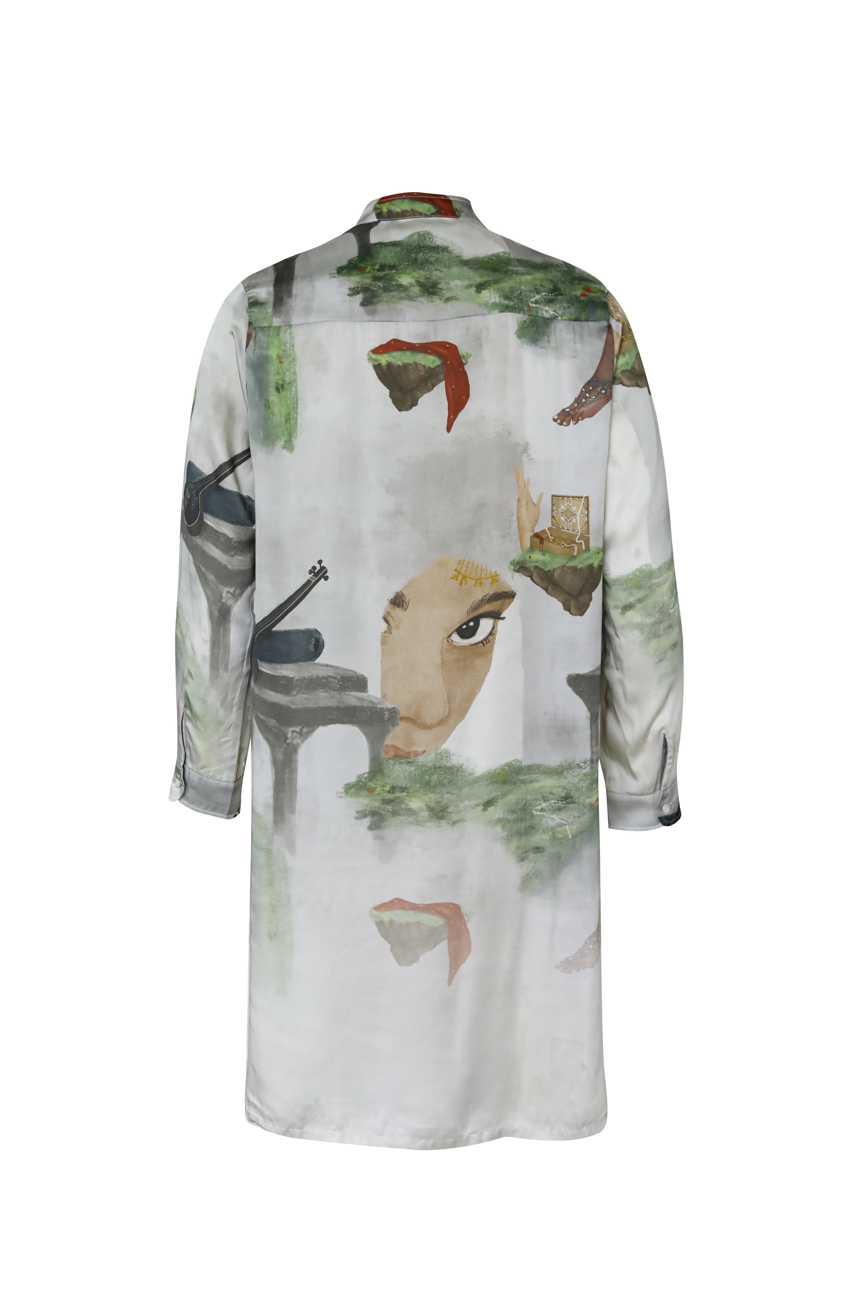 Surrealist Kurta Set