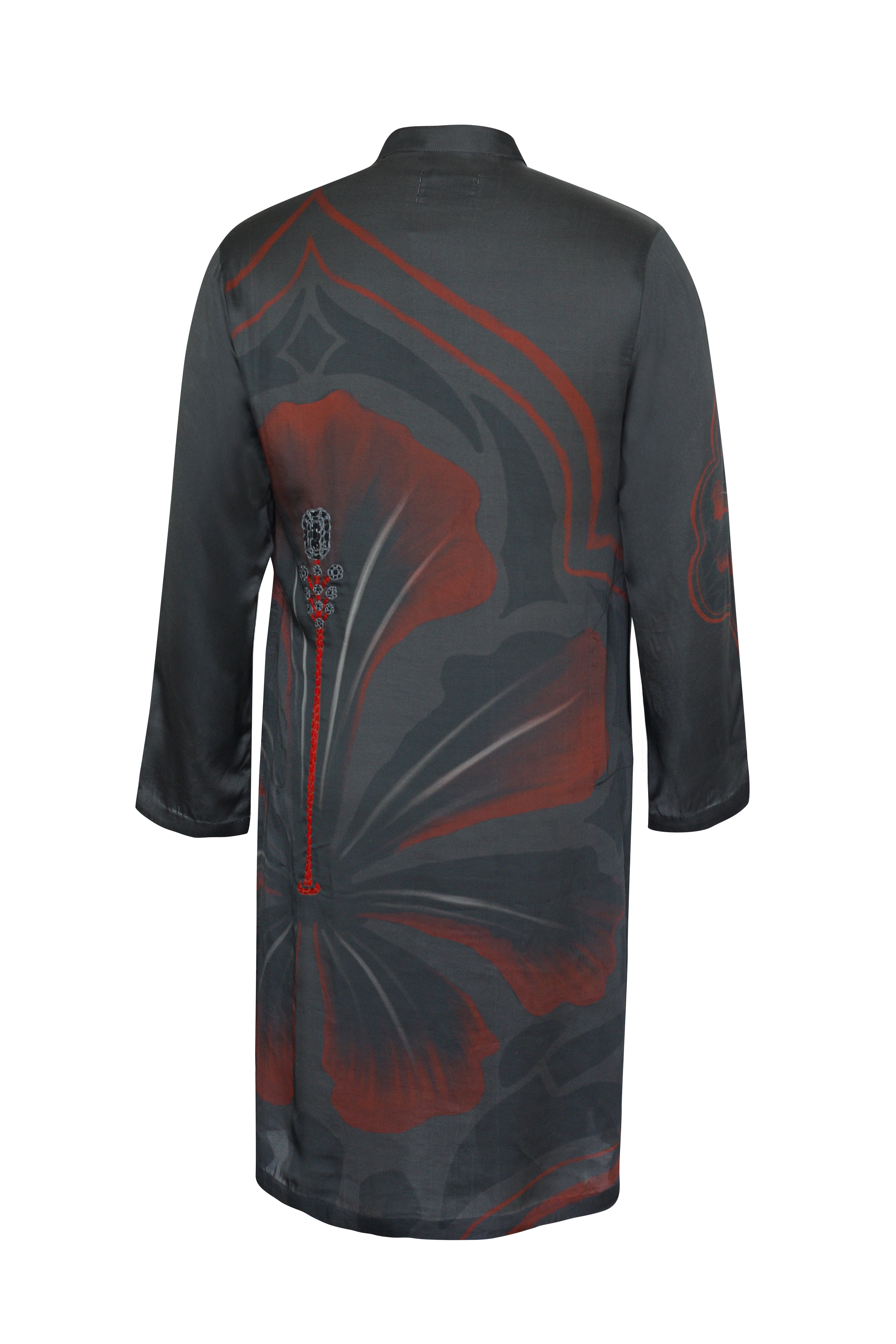 Geometric Bloom Kurta Set