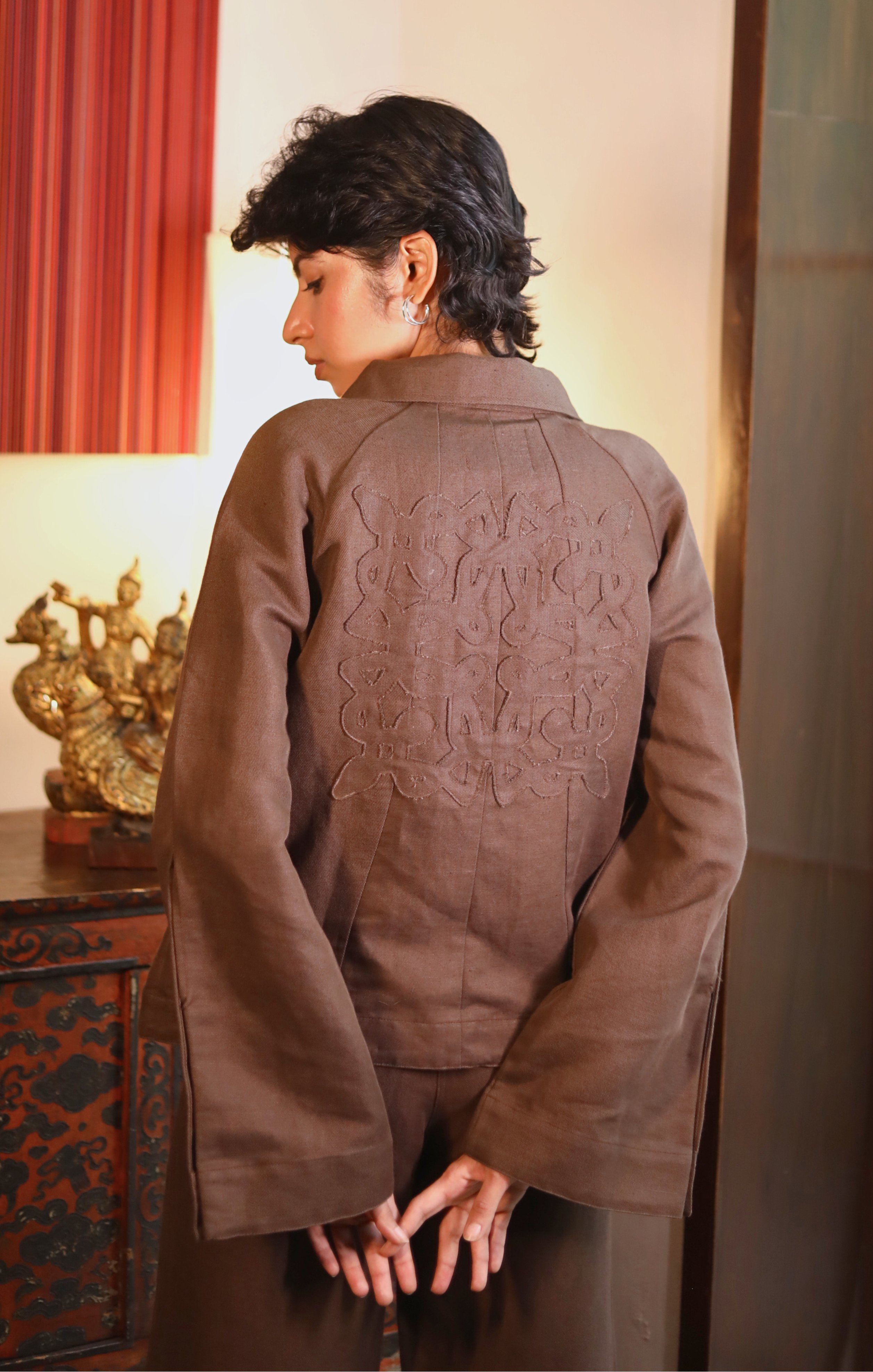 Kolam Twill Shacket