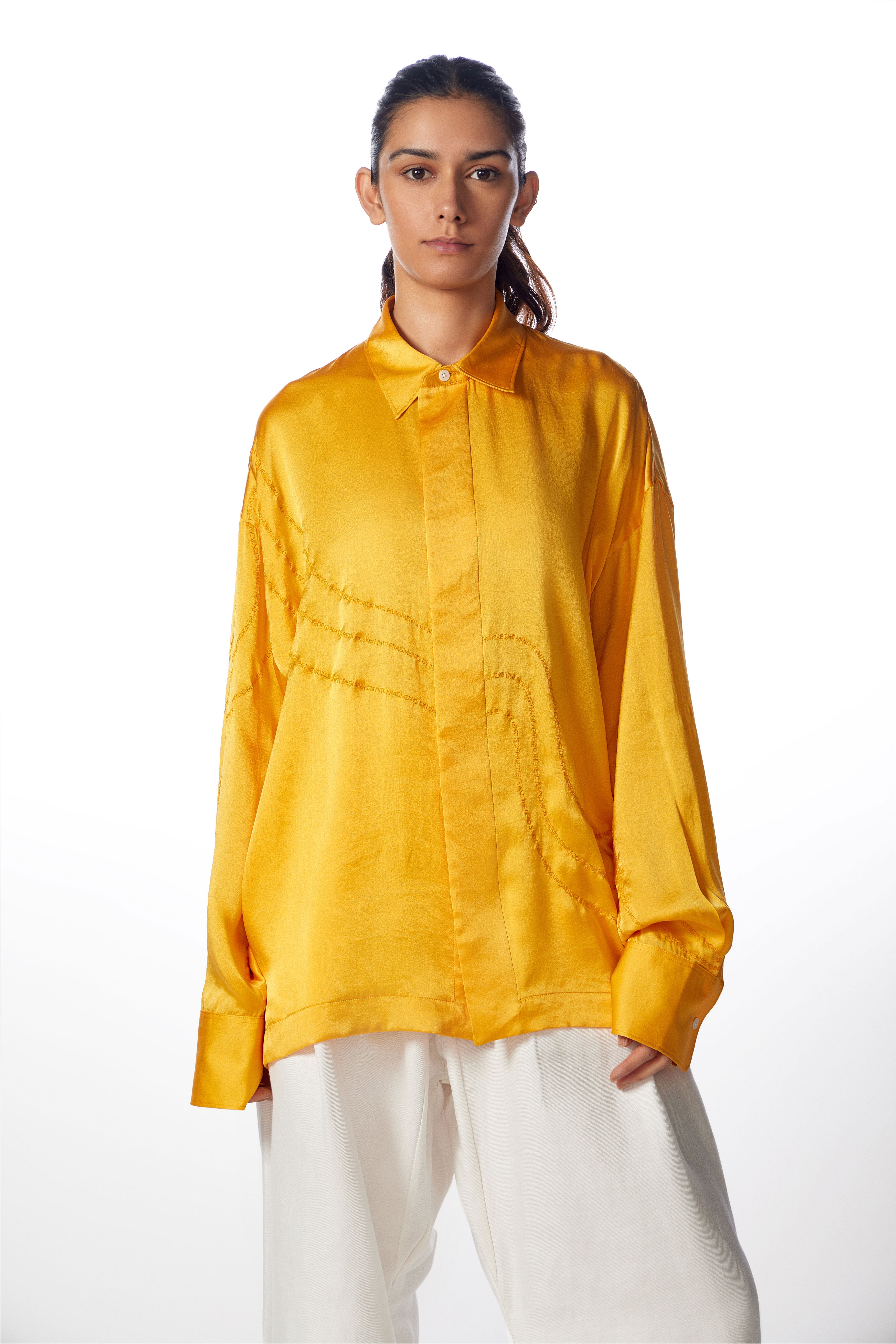 Pravah Boxy Fit Dress Shirt