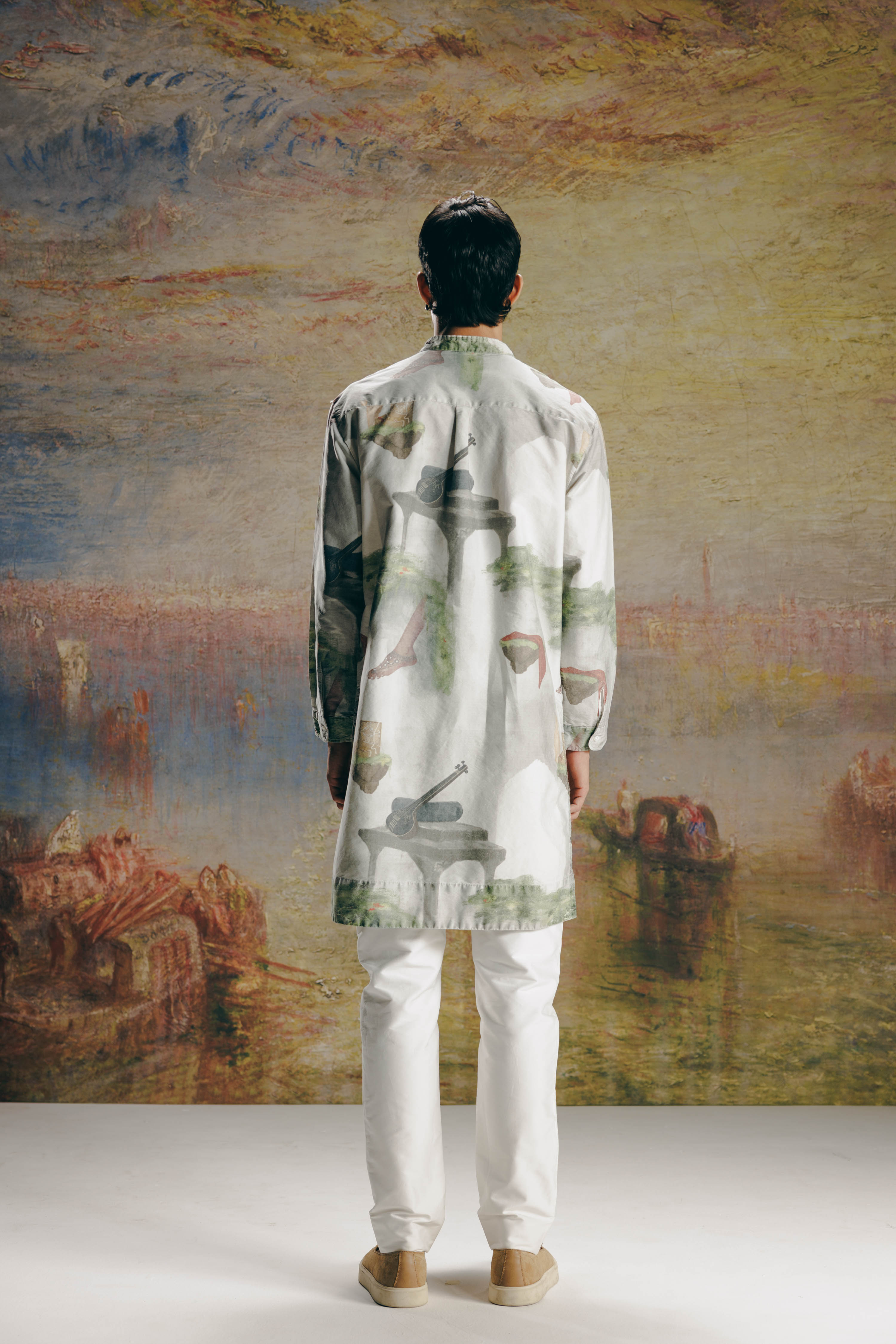 Surrealist Kurta Set