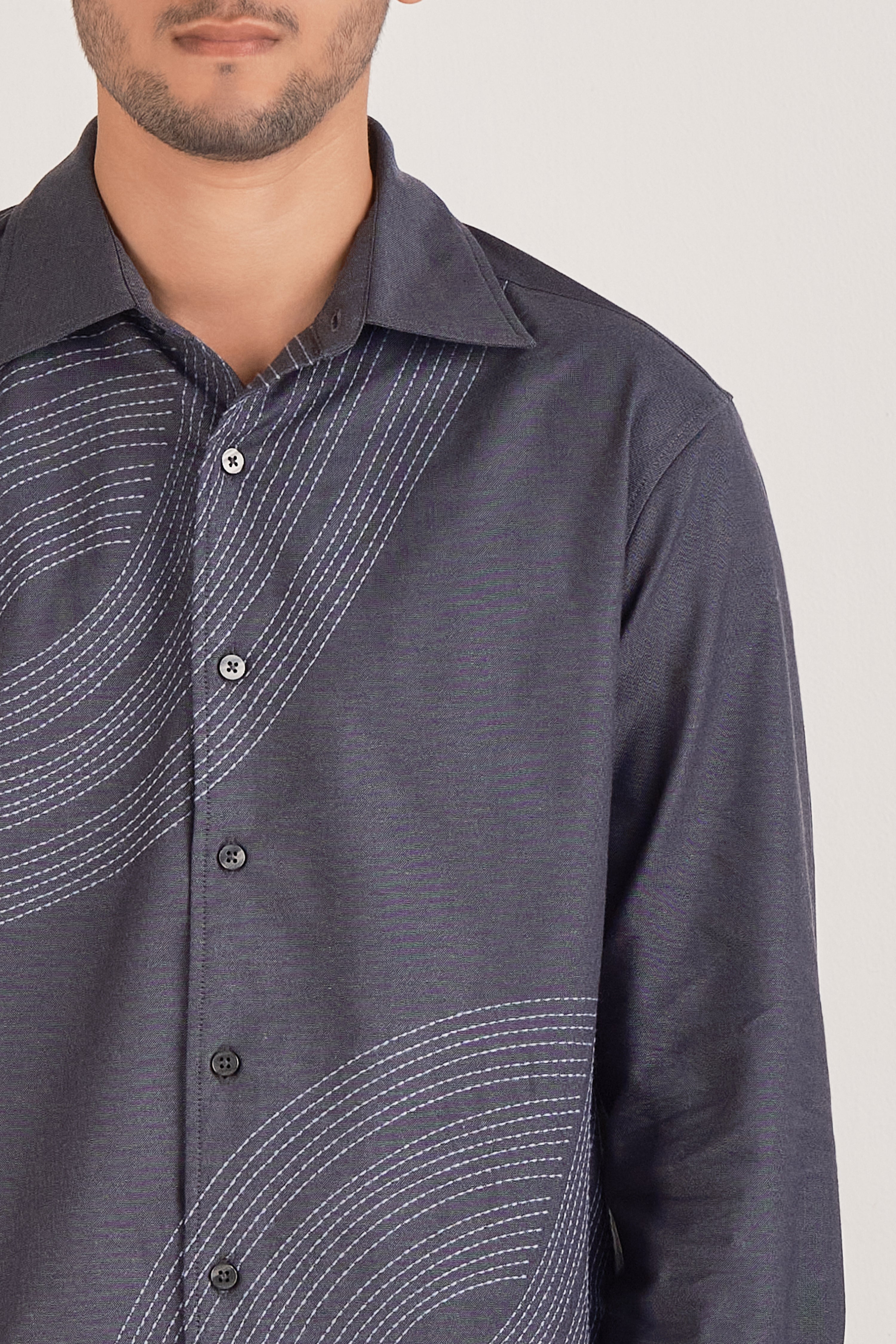 Deco Wave Oxford Shirt