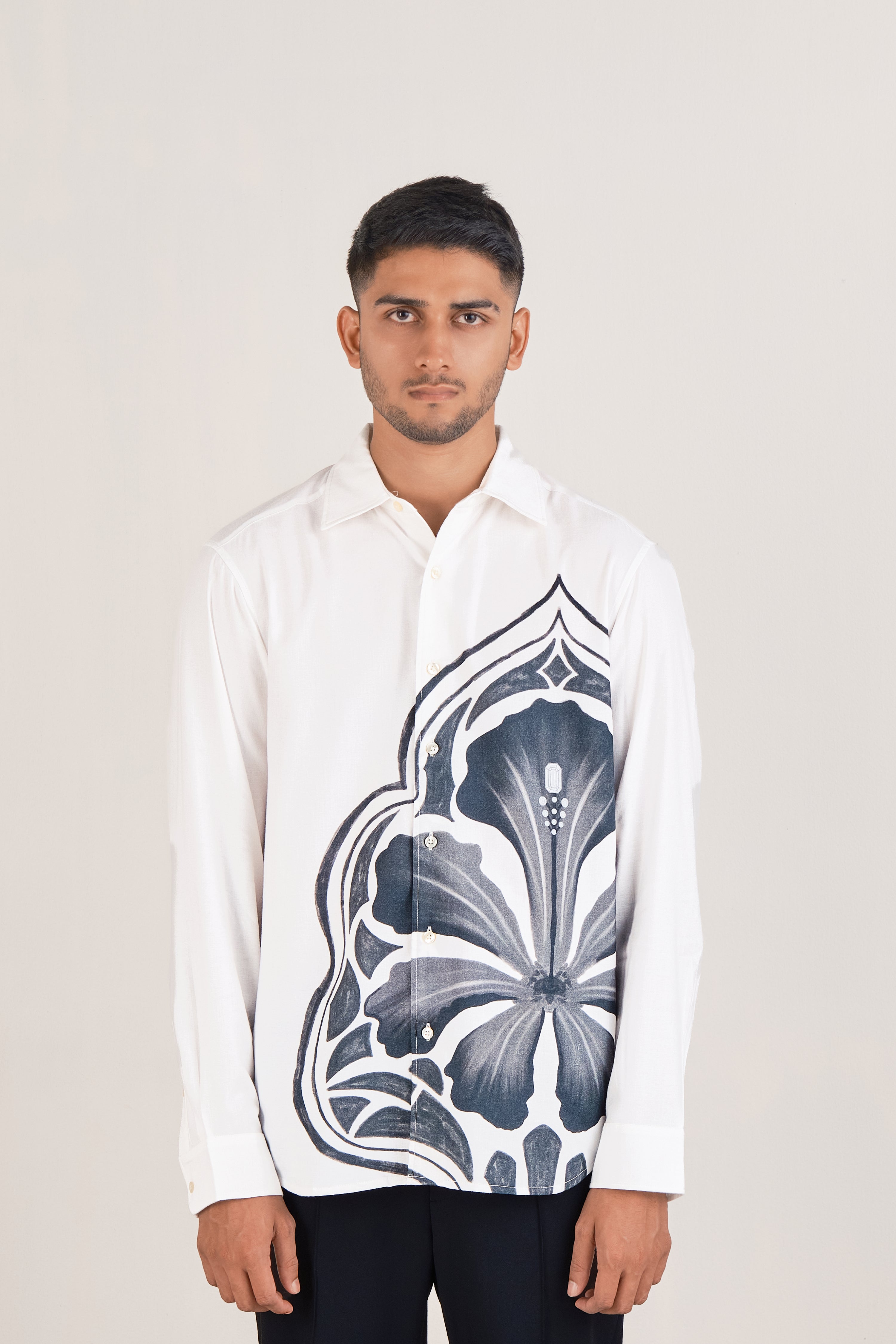 Geometric Bloom Shirt