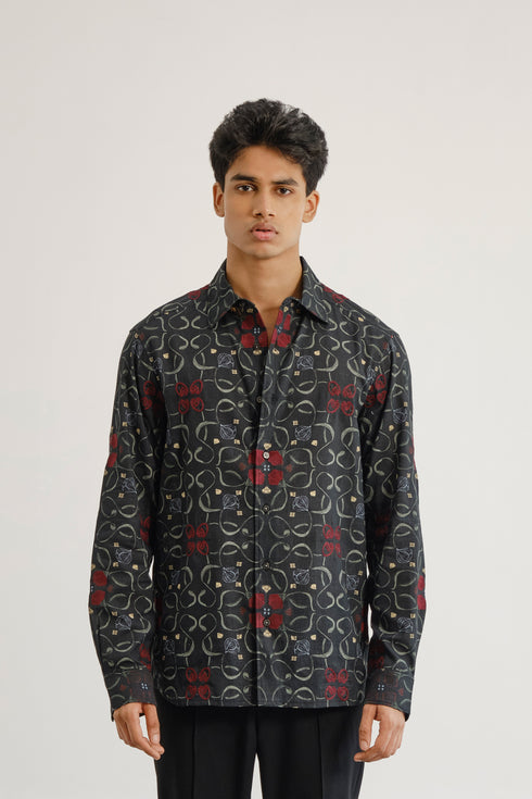 Botanical Jali Shirt