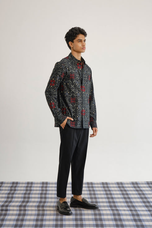 Botanical Jali Shirt