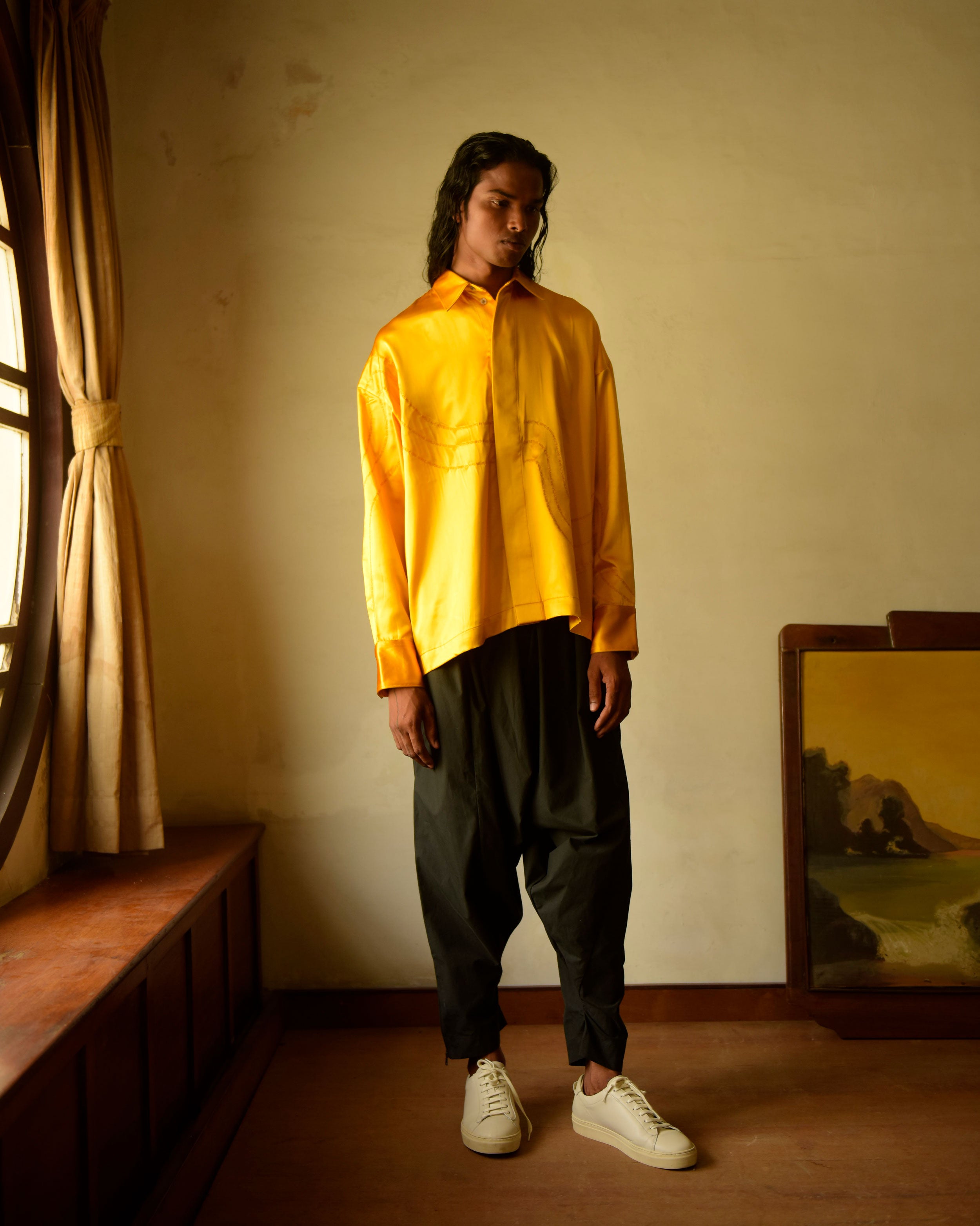 Pravah Boxy Fit Dress Shirt