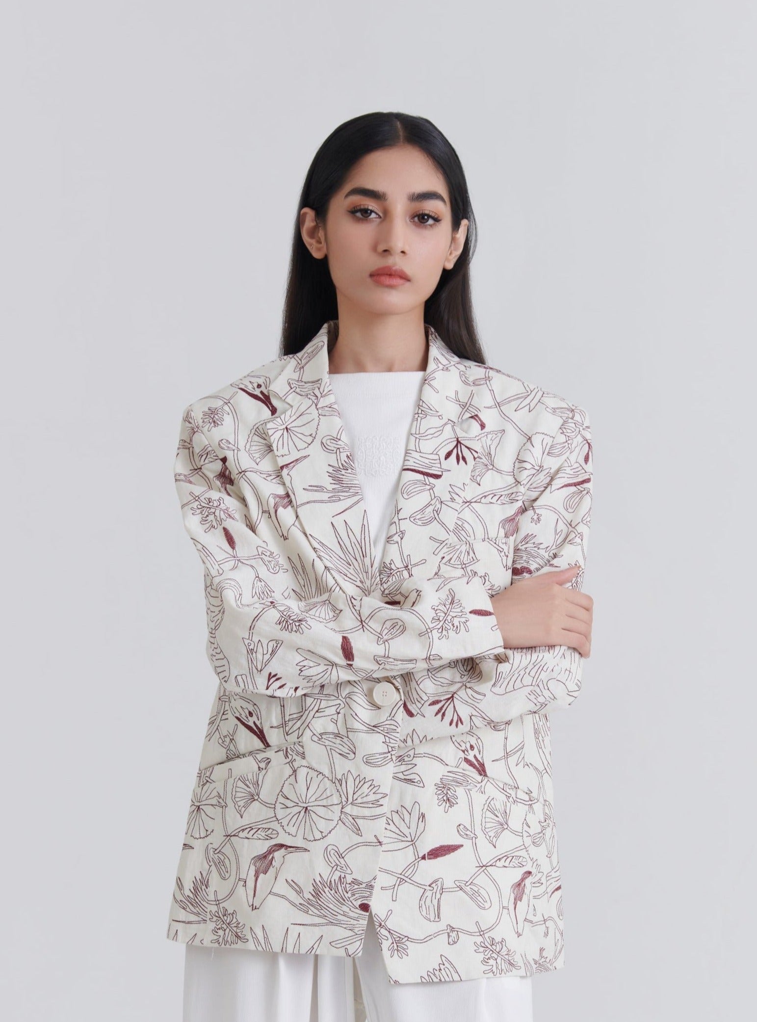 Maalai Linen Blazer