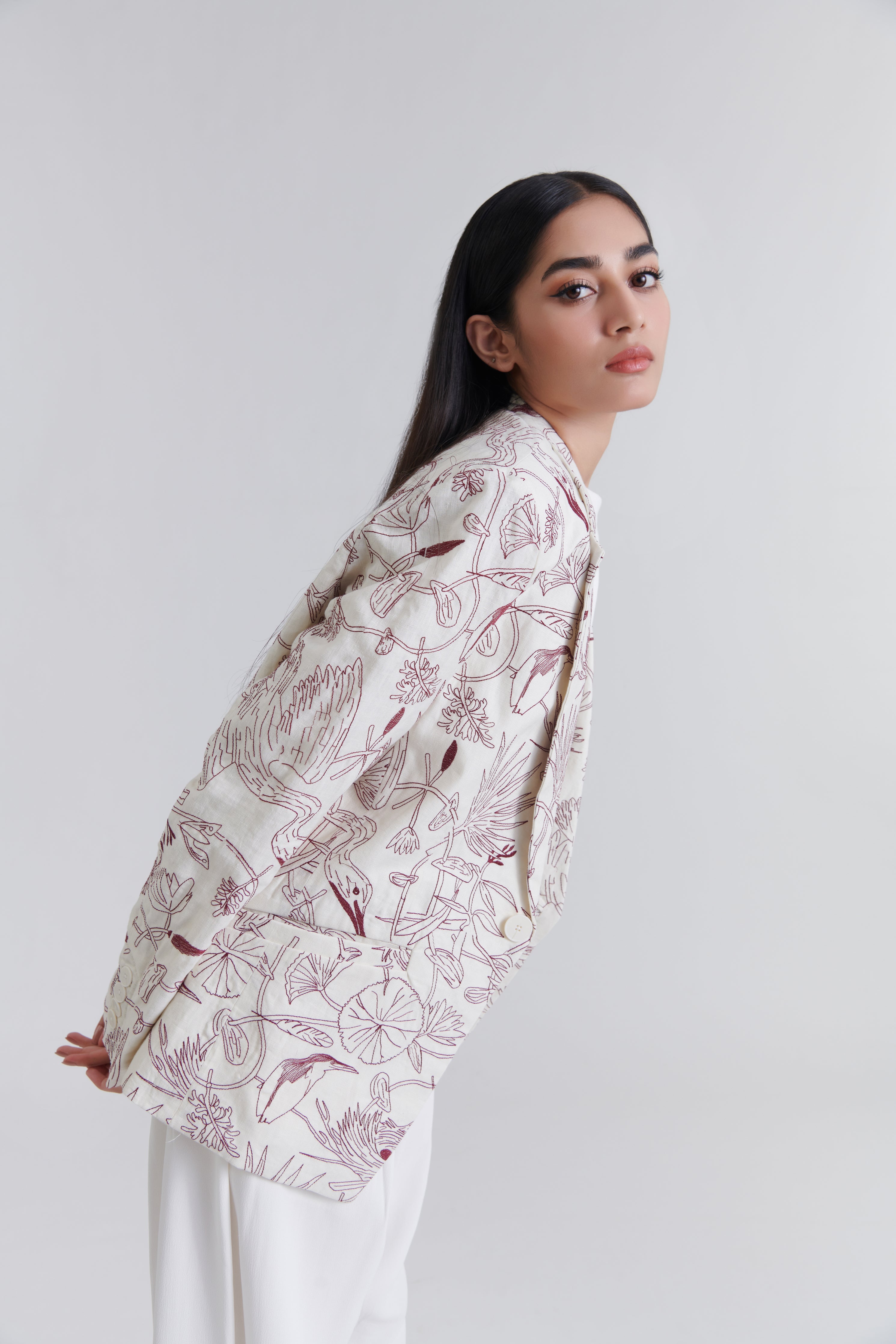 Maalai Linen Blazer