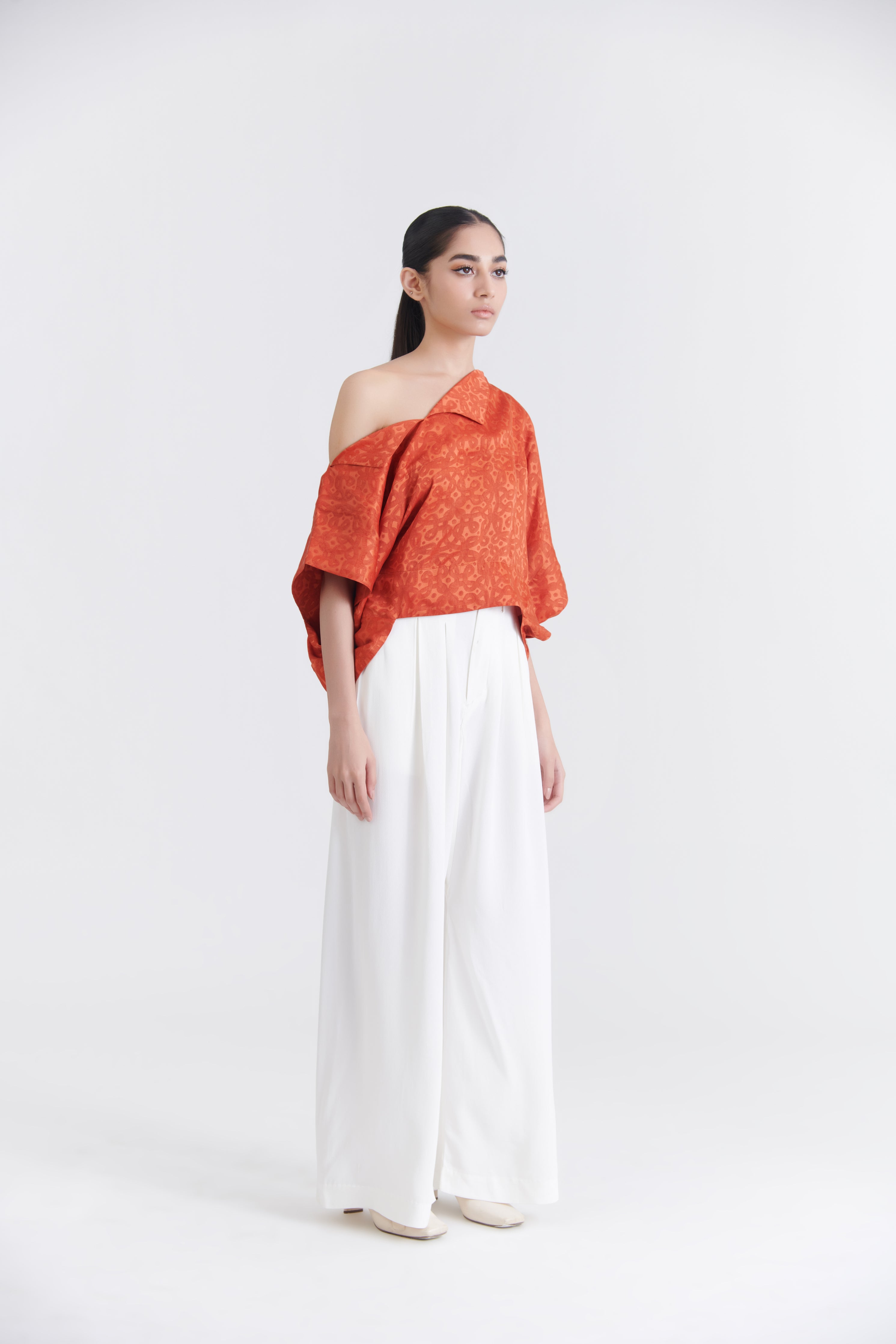 Kolam Off-Shoulder Top