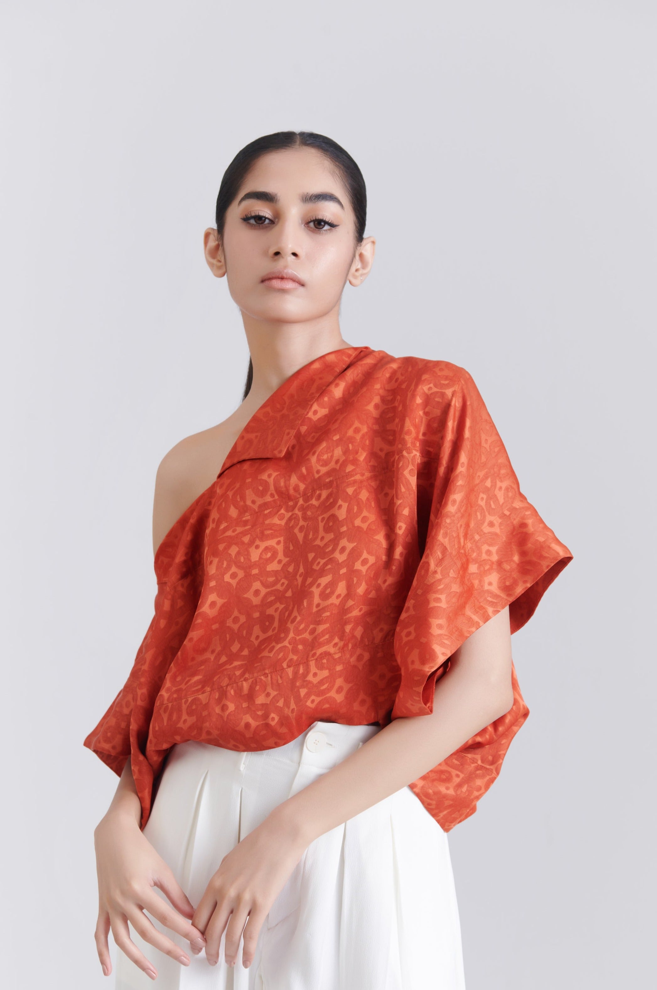 Kolam Off-Shoulder Top