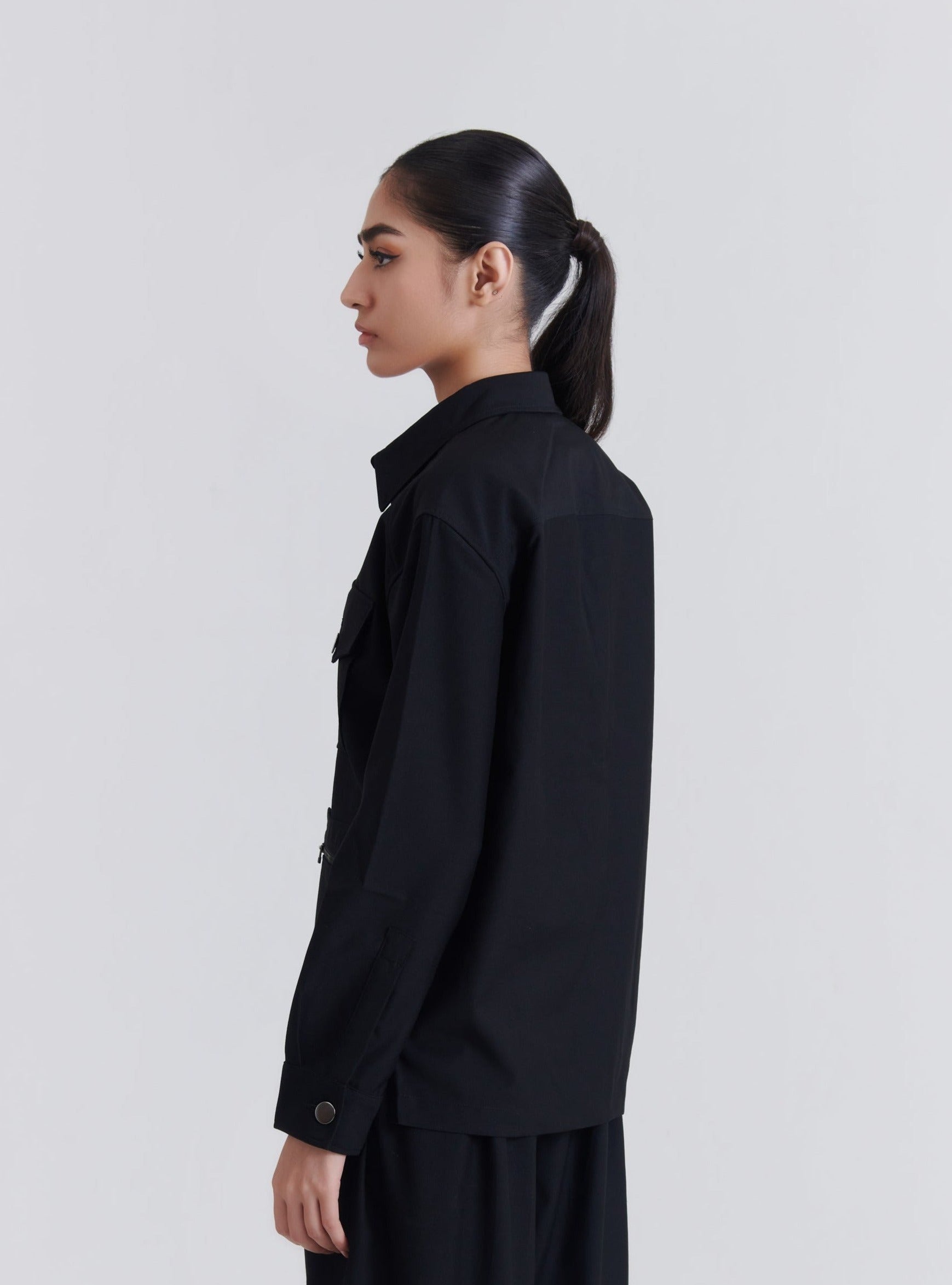 Suiting Military Shacket