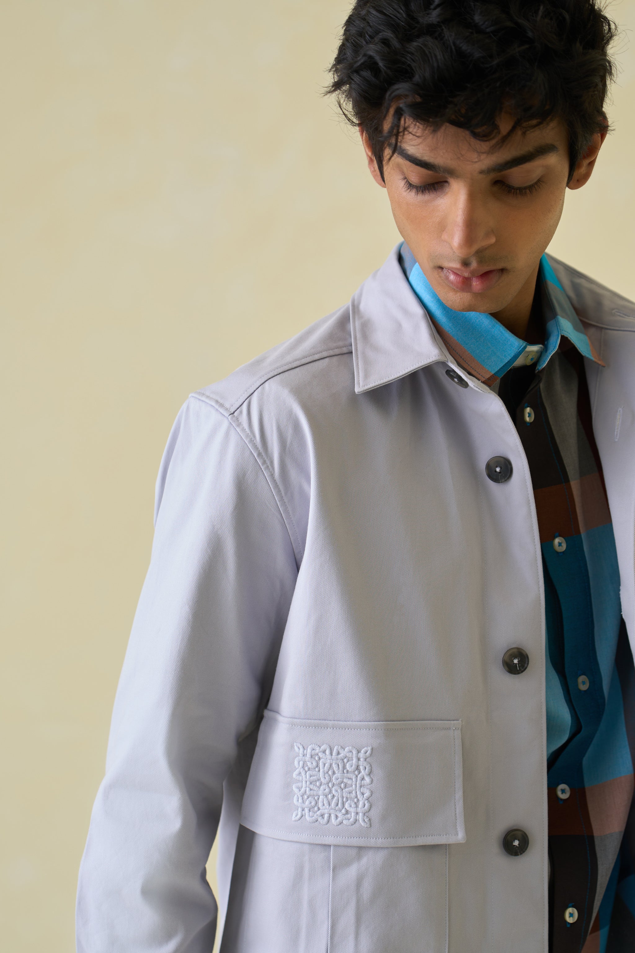 Twill Utilitarian Shacket
