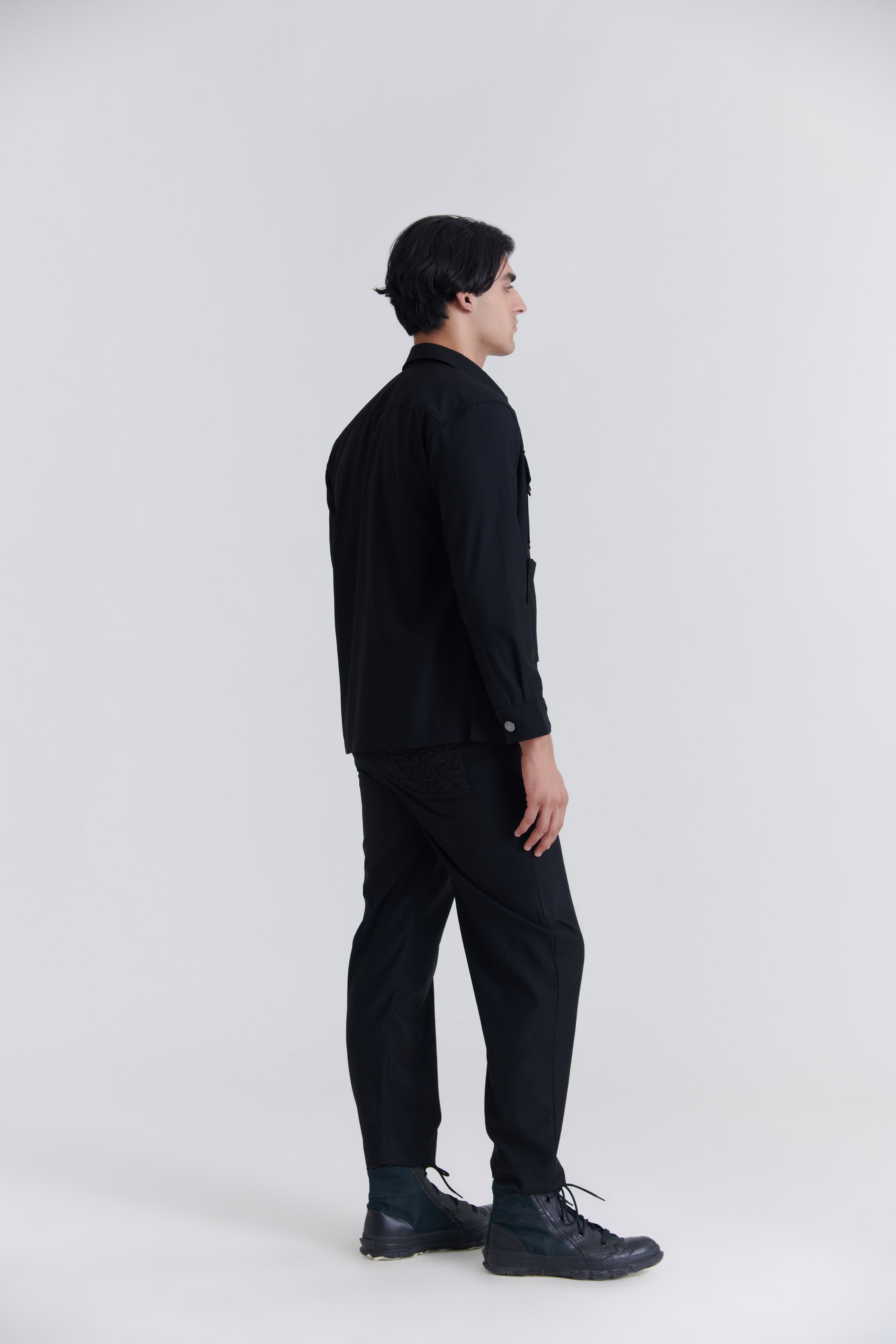 Suiting Military Shacket