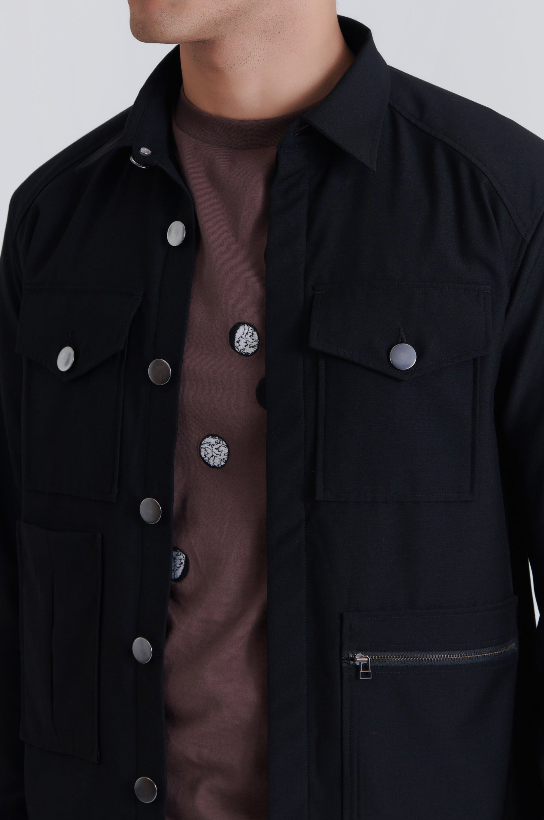 Suiting Military Shacket