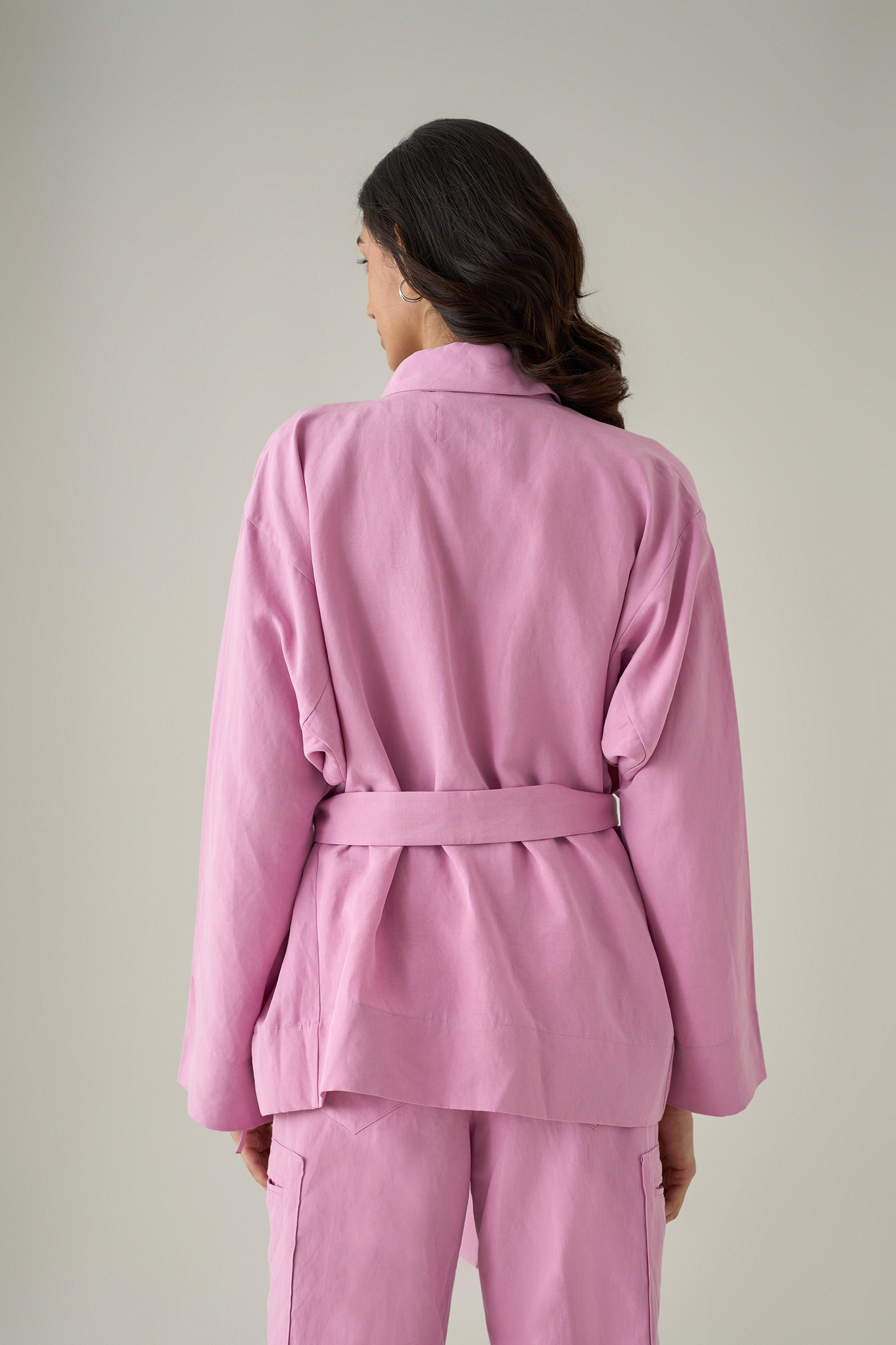 Robe Jacket & Military Workwear Trousers Co-ord Set