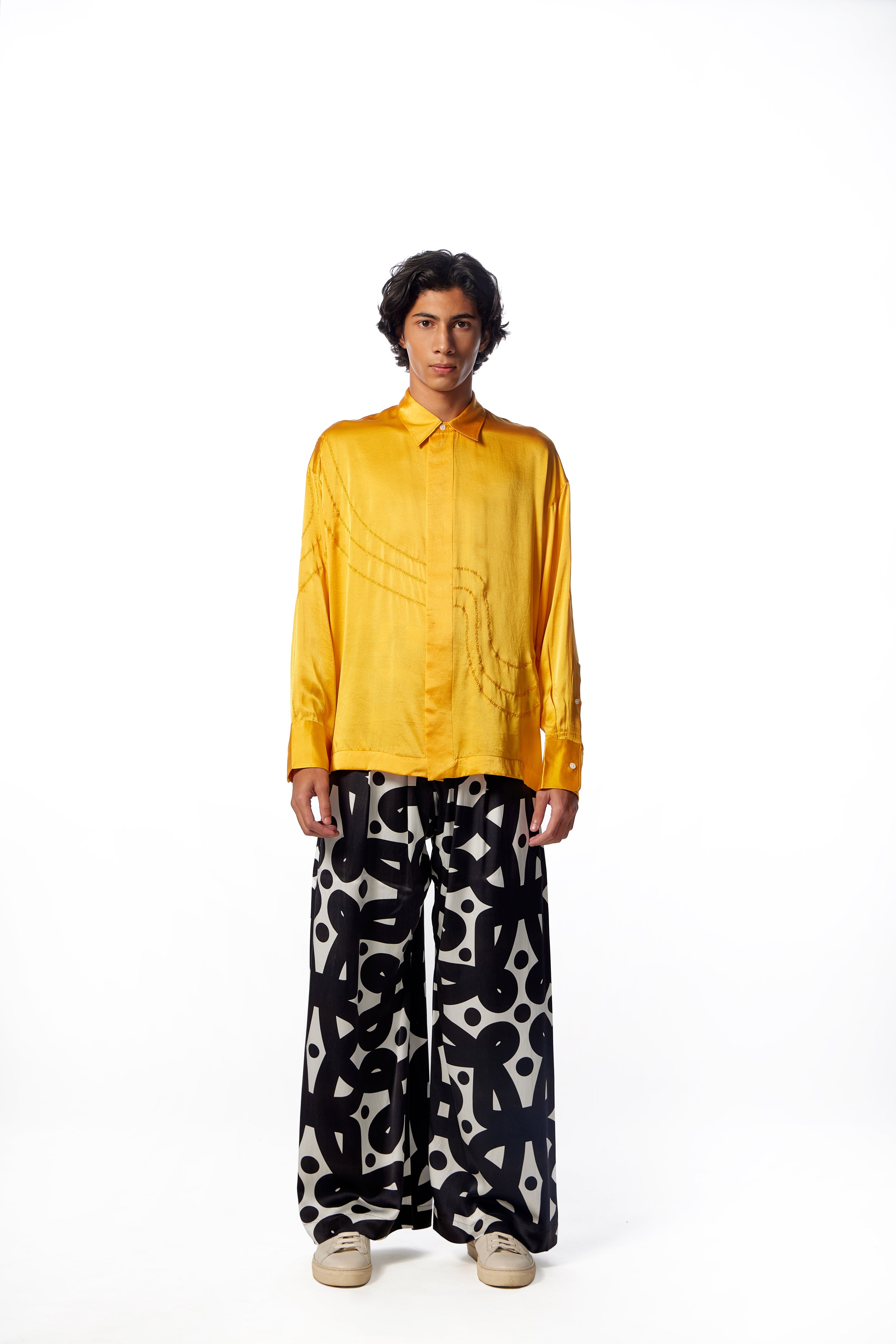 Pravah Boxy Fit Dress Shirt