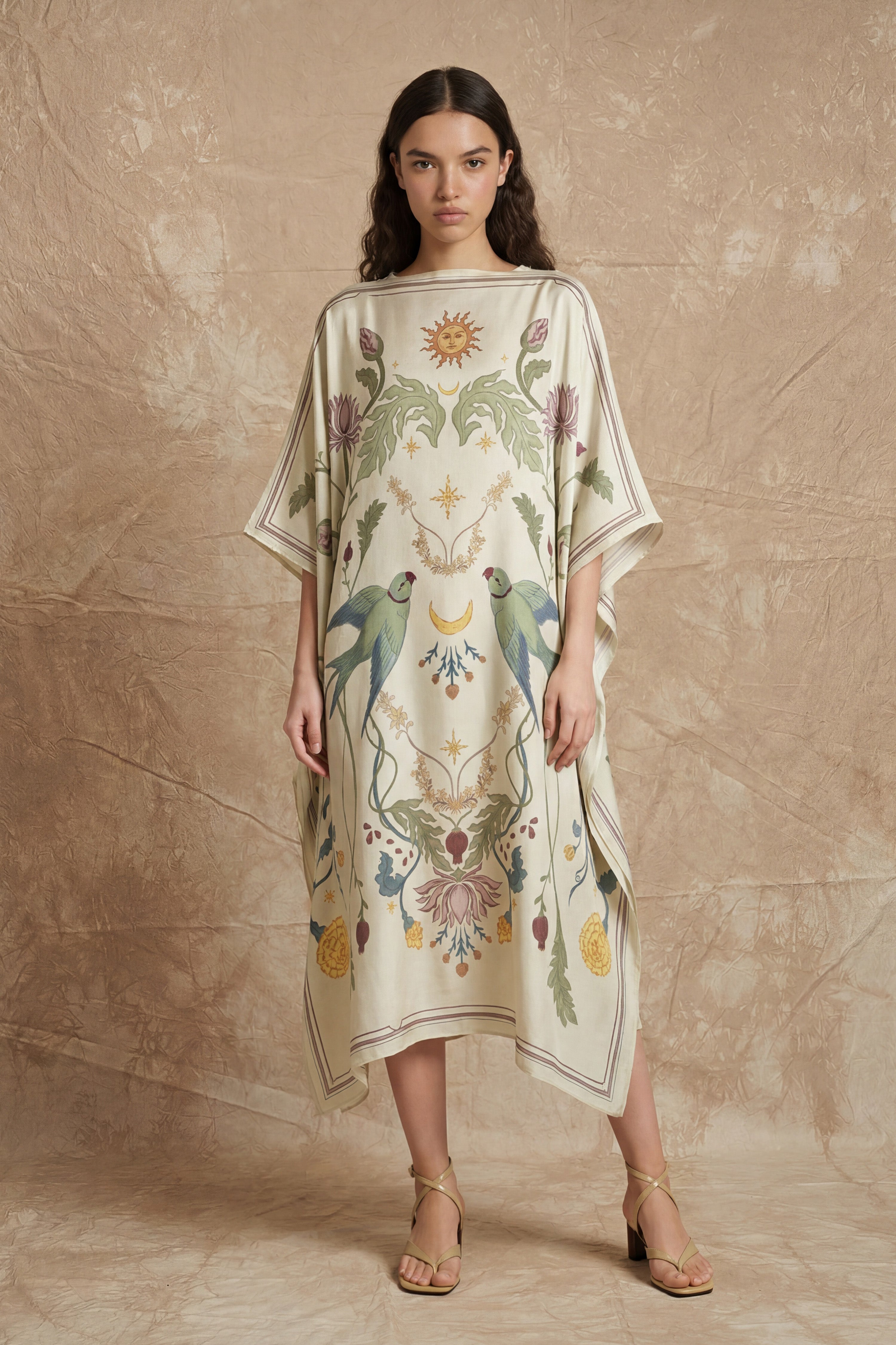 Cosmic Bloom Kaftan