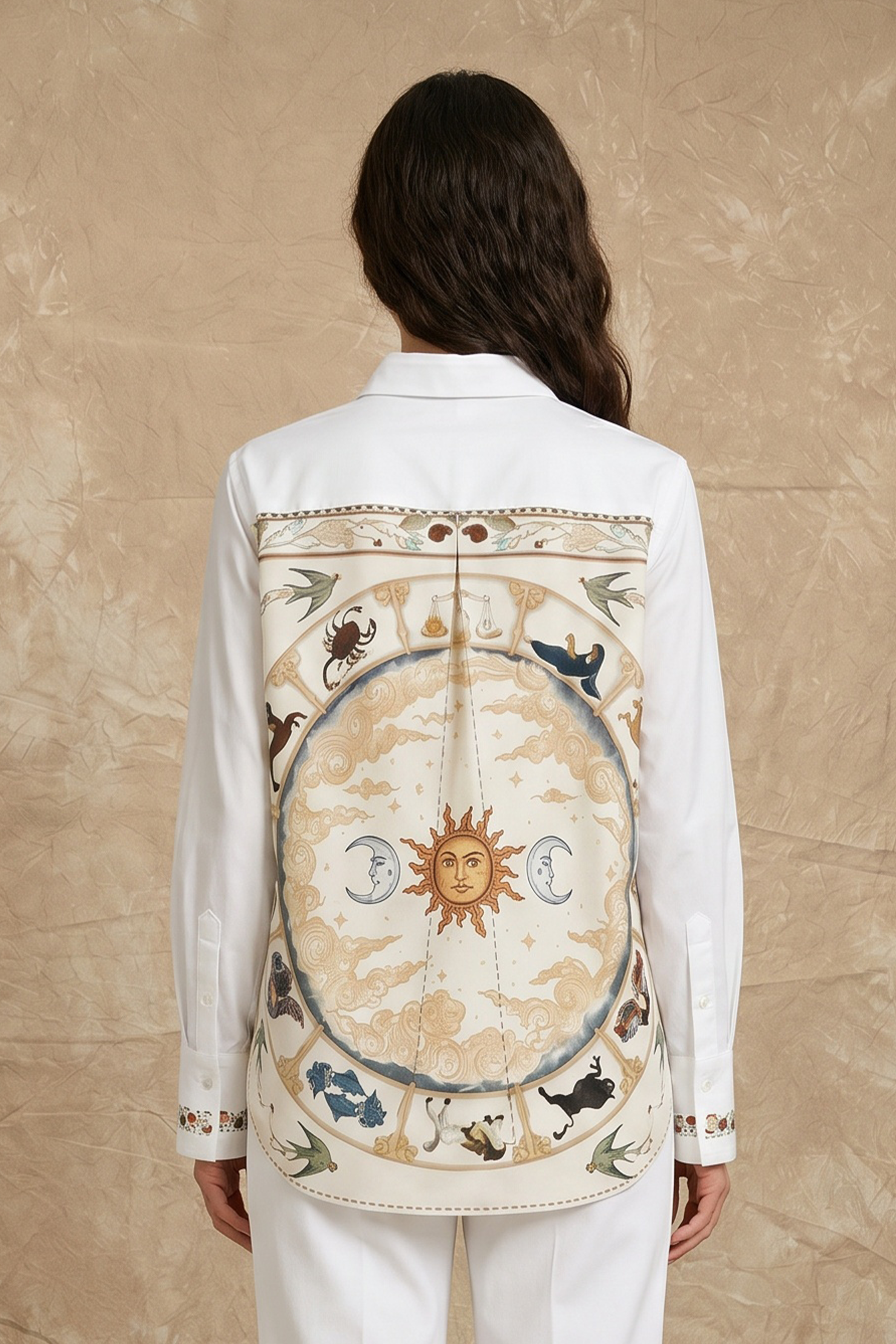 ZODIAC TIE-UP SHIRT