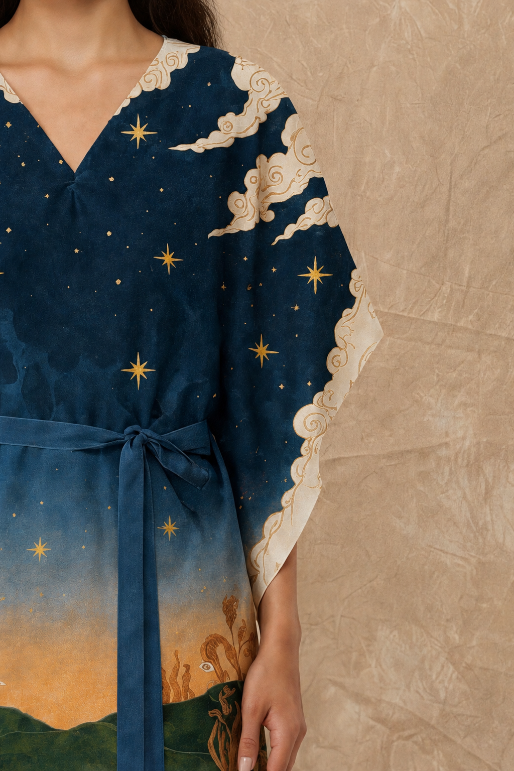 Tree Of Life Short Kaftan