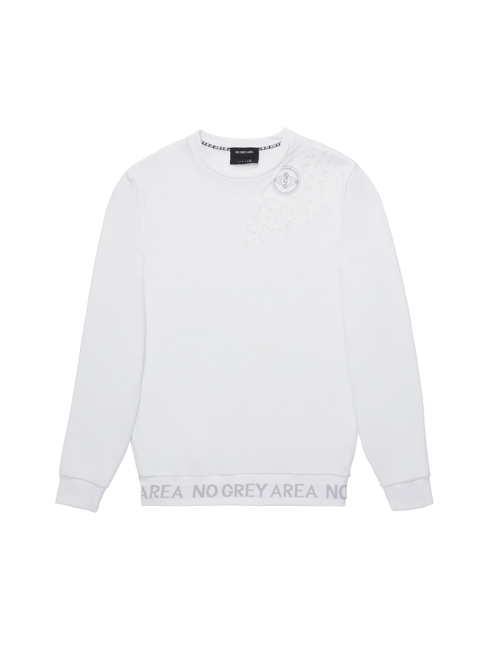 GREY AREA BONDED FRENCH TERRY SWEATSHIRT