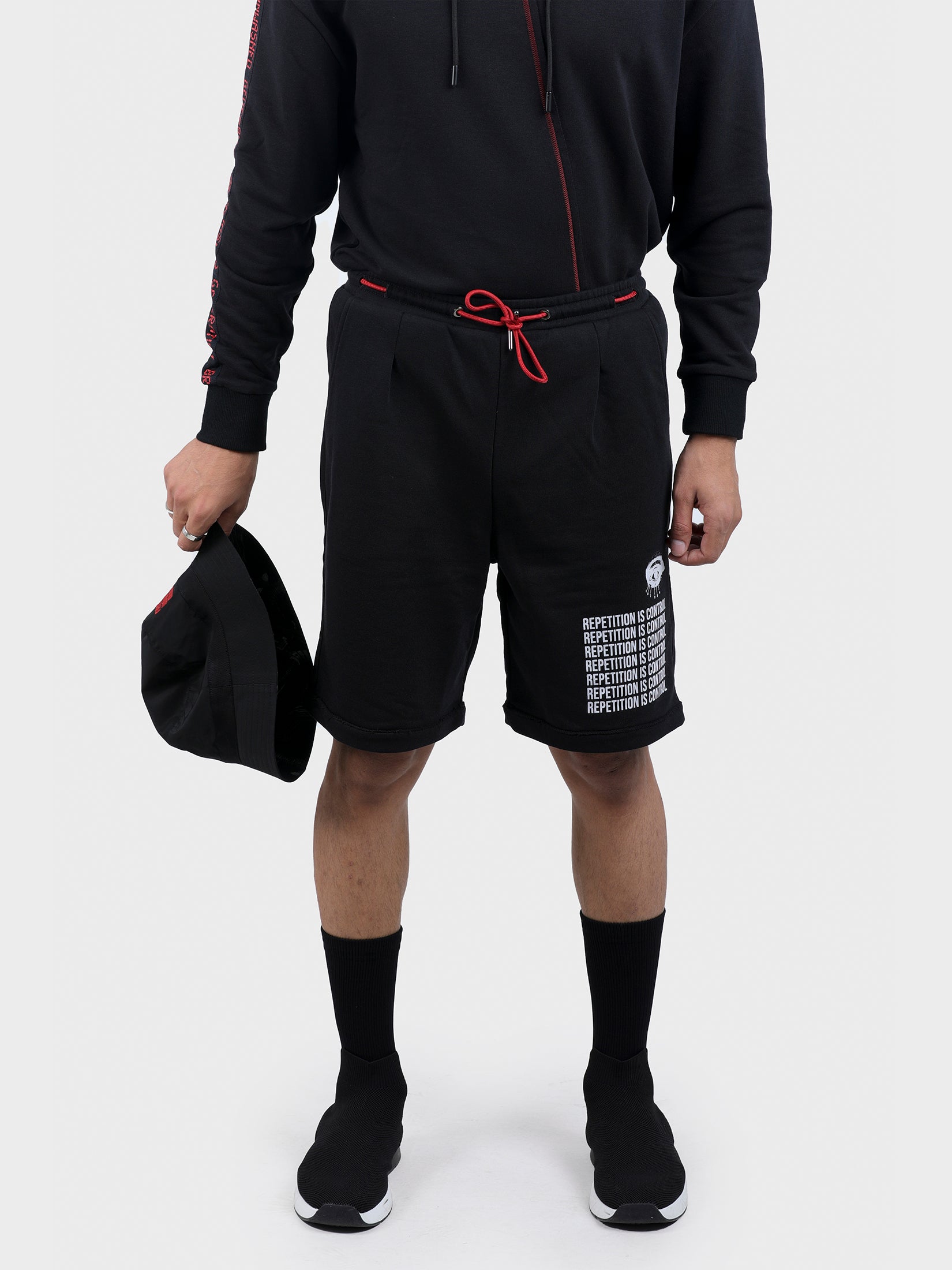 REPETITION IS CONTROL BASKETBALL SHORTS