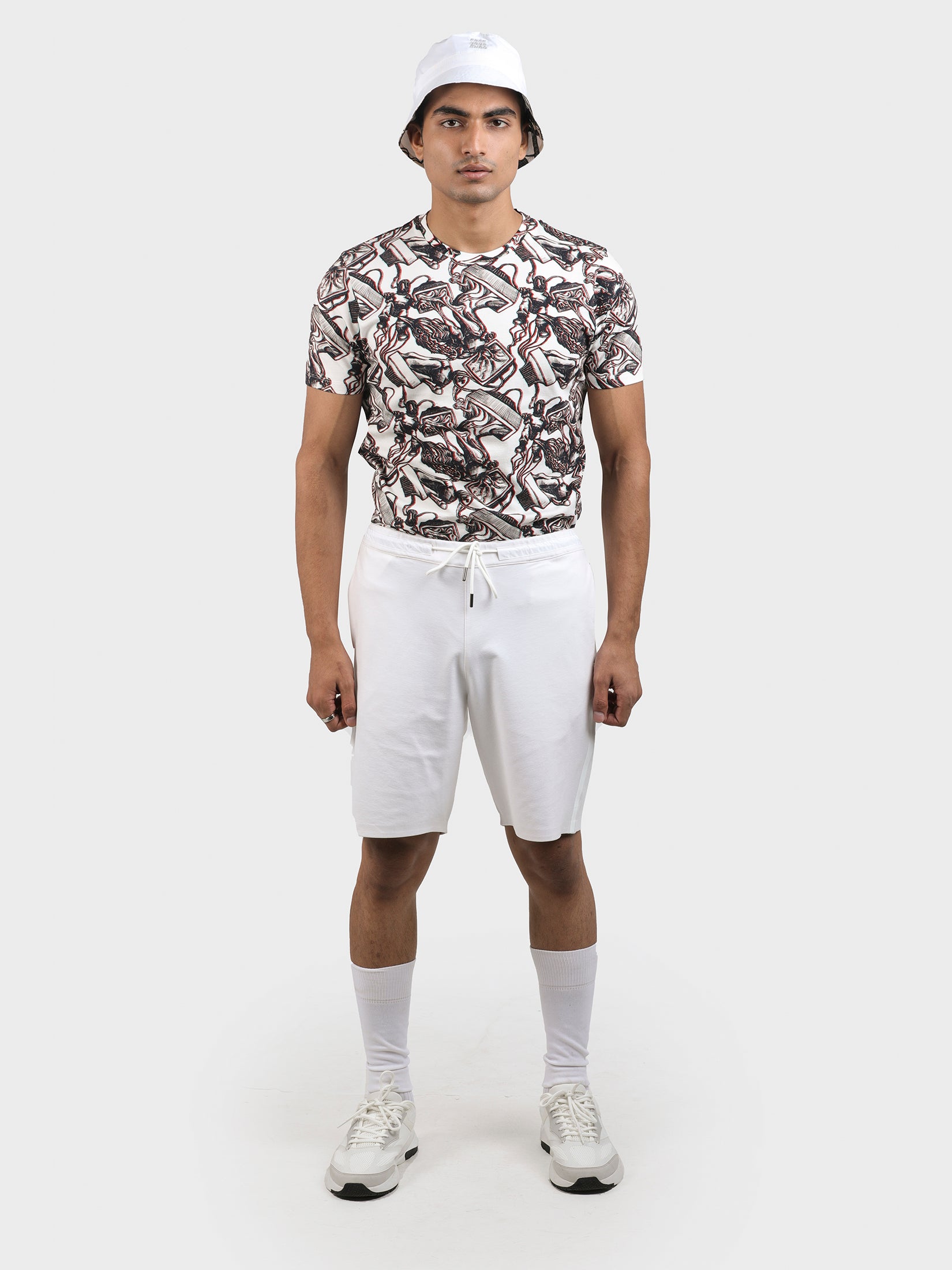 THE GREY AREA BONDED SHORTS
