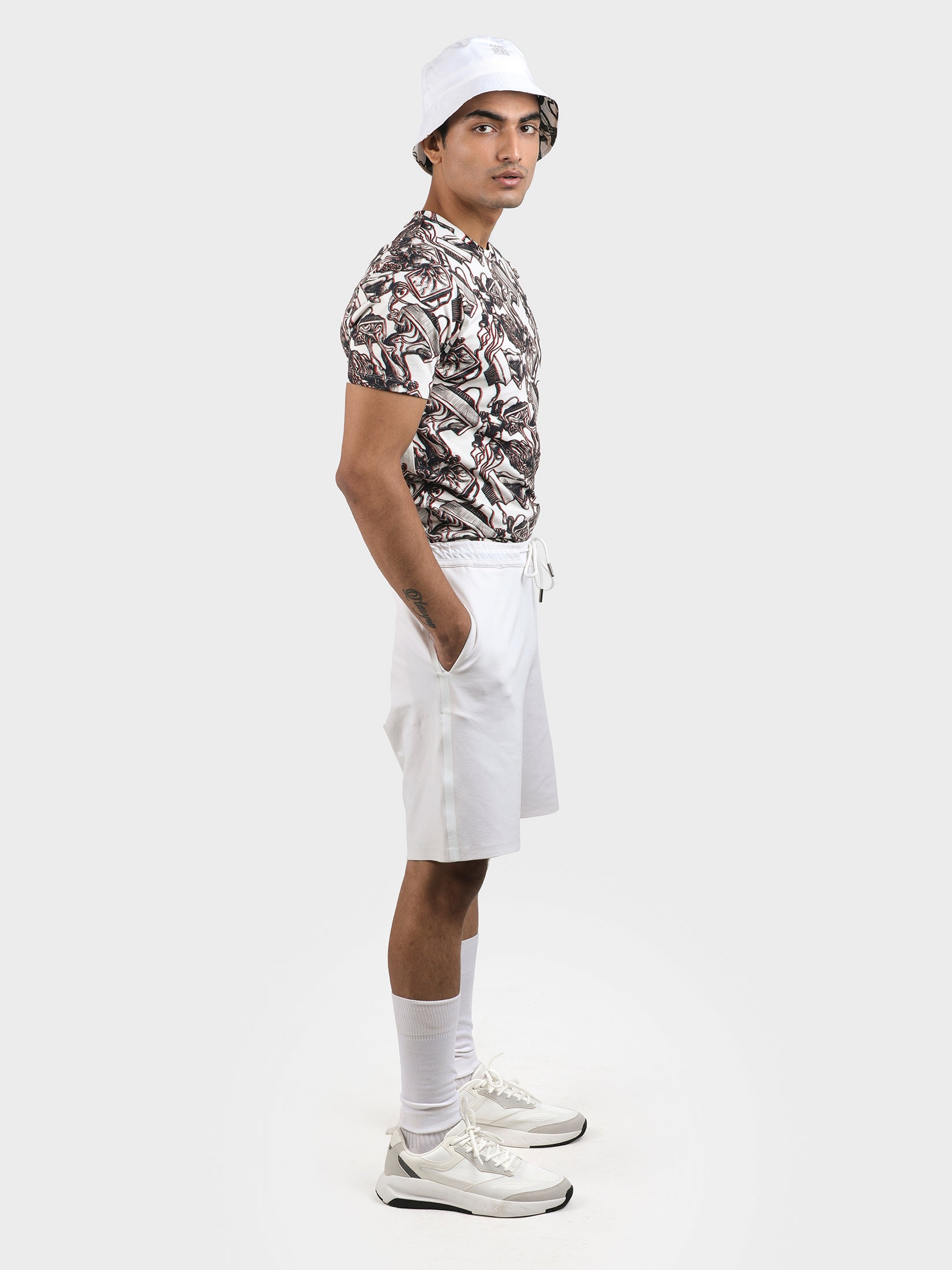 THE GREY AREA BONDED SHORTS