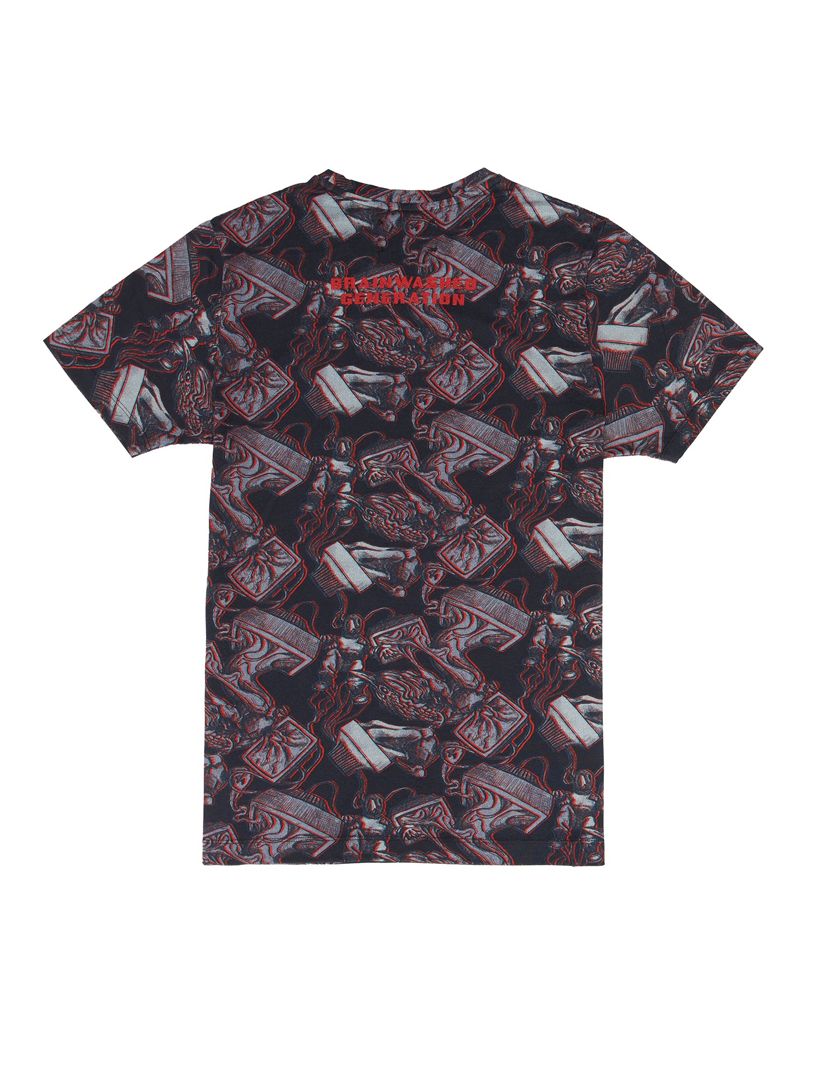 CTRL ESC EMBROIDERED PRINTED TEE