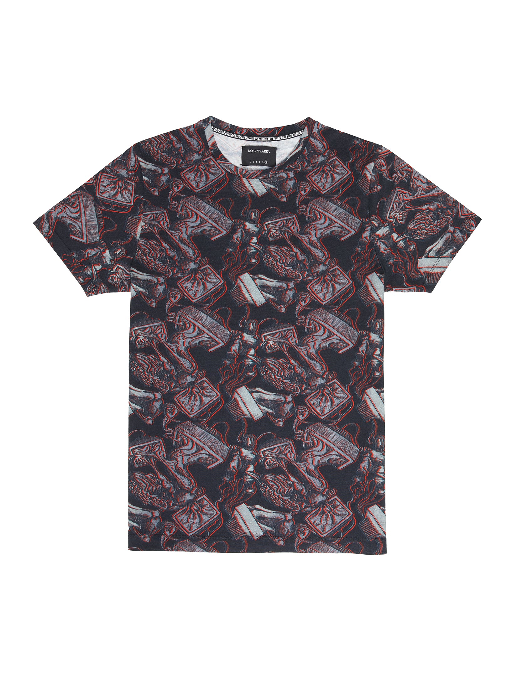 CTRL ESC EMBROIDERED PRINTED TEE