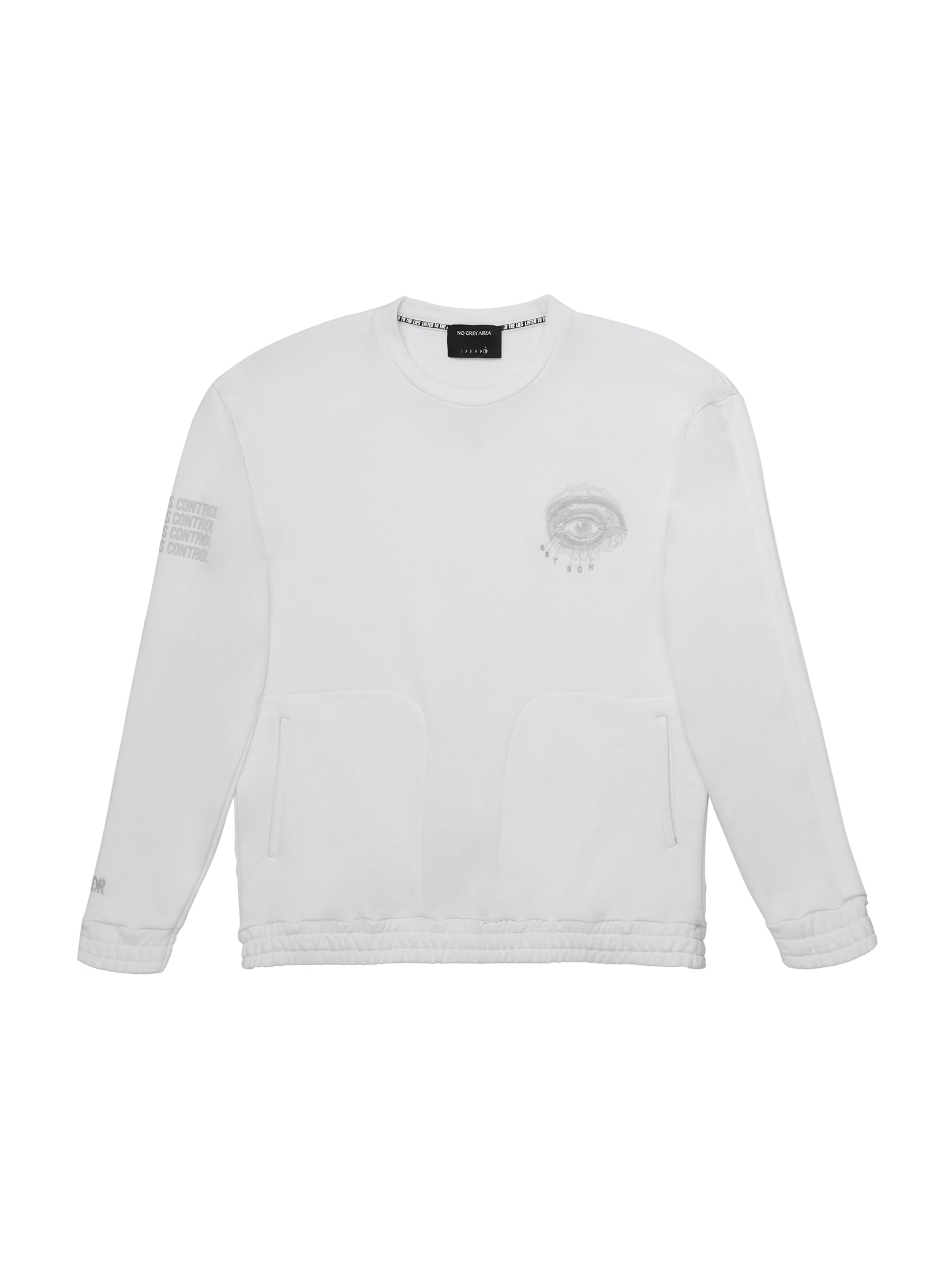 THIRD EYE EMBROIDERED FRENCH TERRY SWEATSHIRT