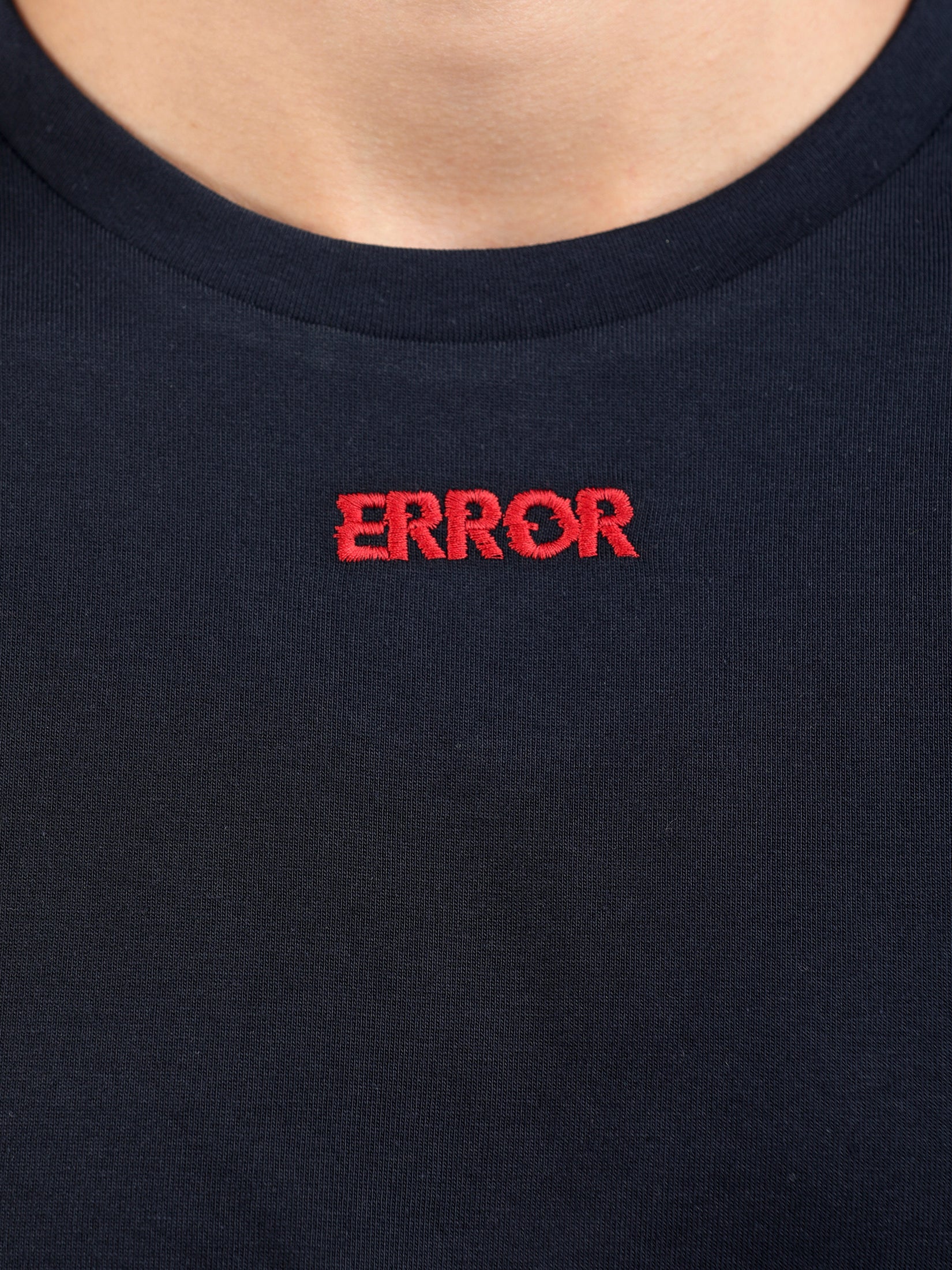 404 PRINTED EMBROIDERED TEE