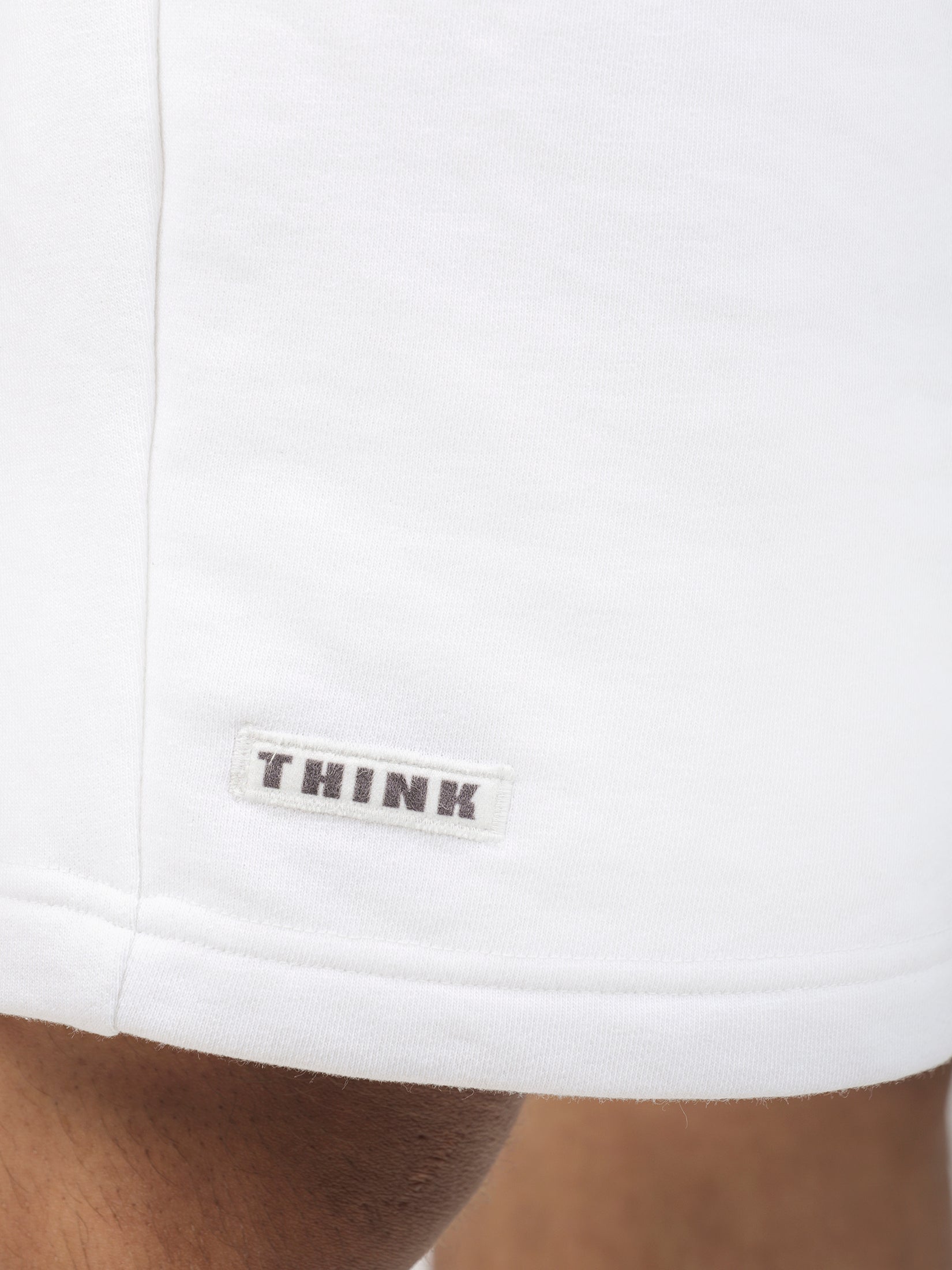 STAY CONFINED APPLIQUED FRENCH TERRY SHORTS