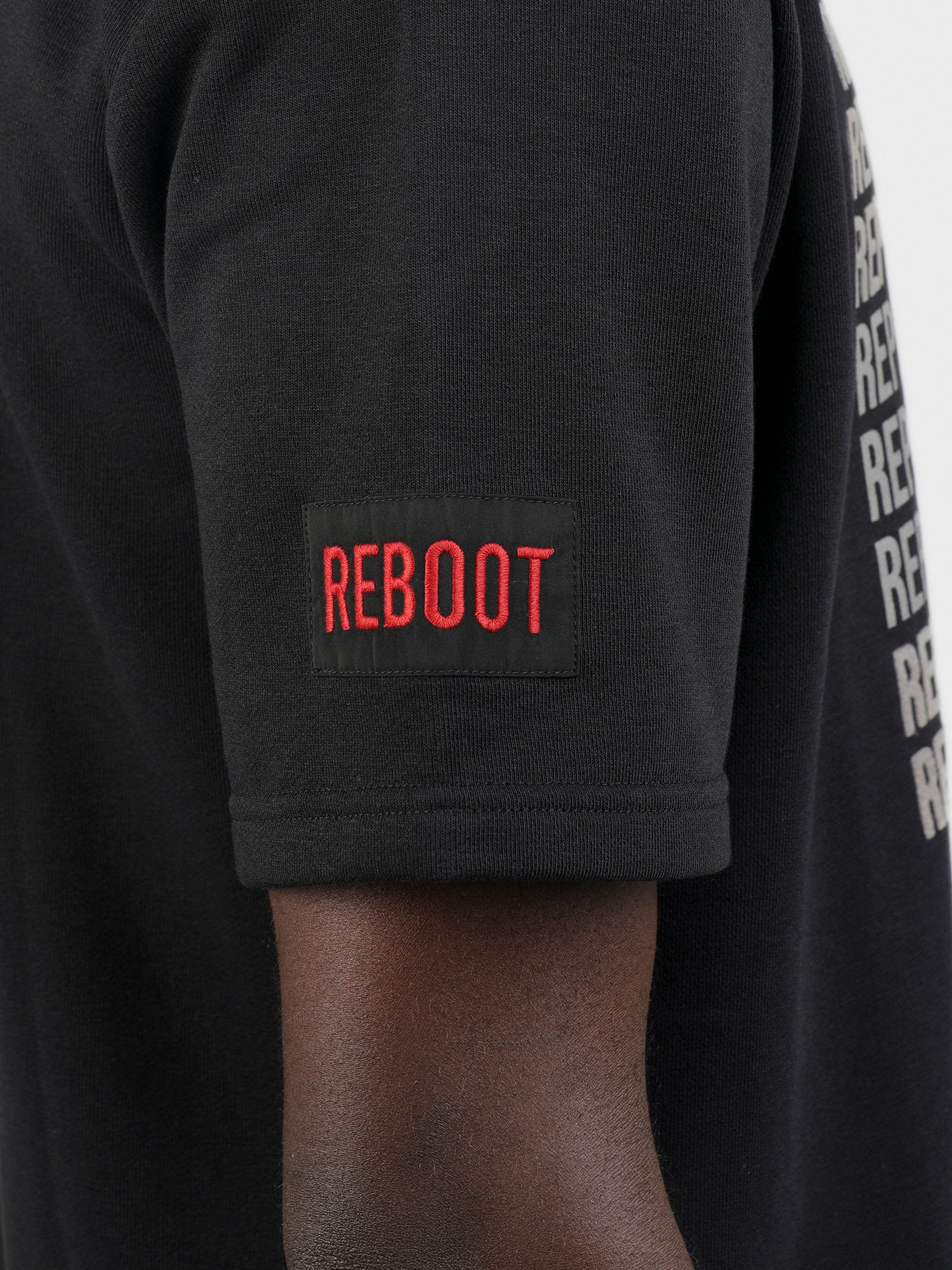 REPETITION IS CONTROL OVERSIZED TEE