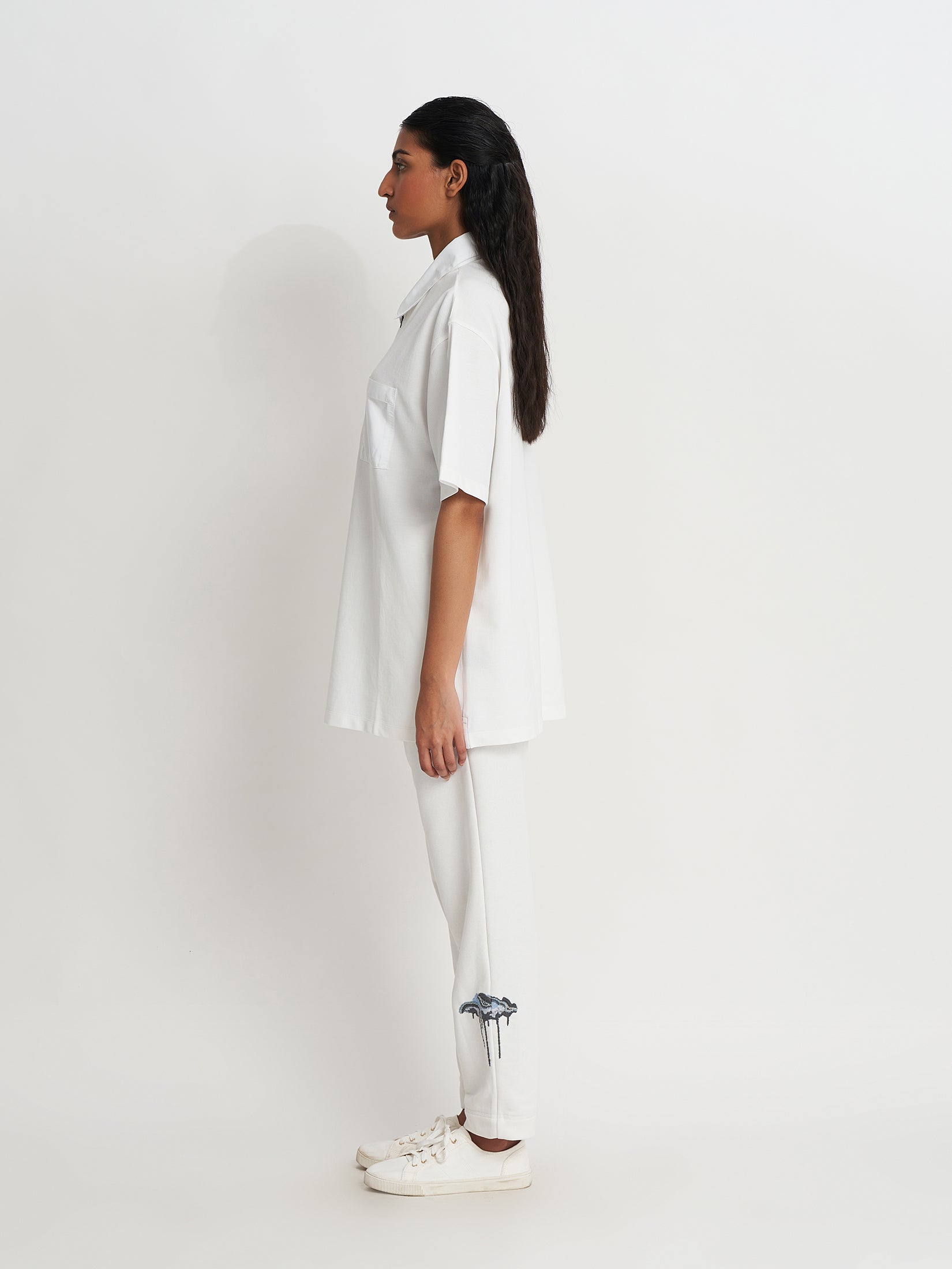 WATER MEMORY OVERSIZED POLO
