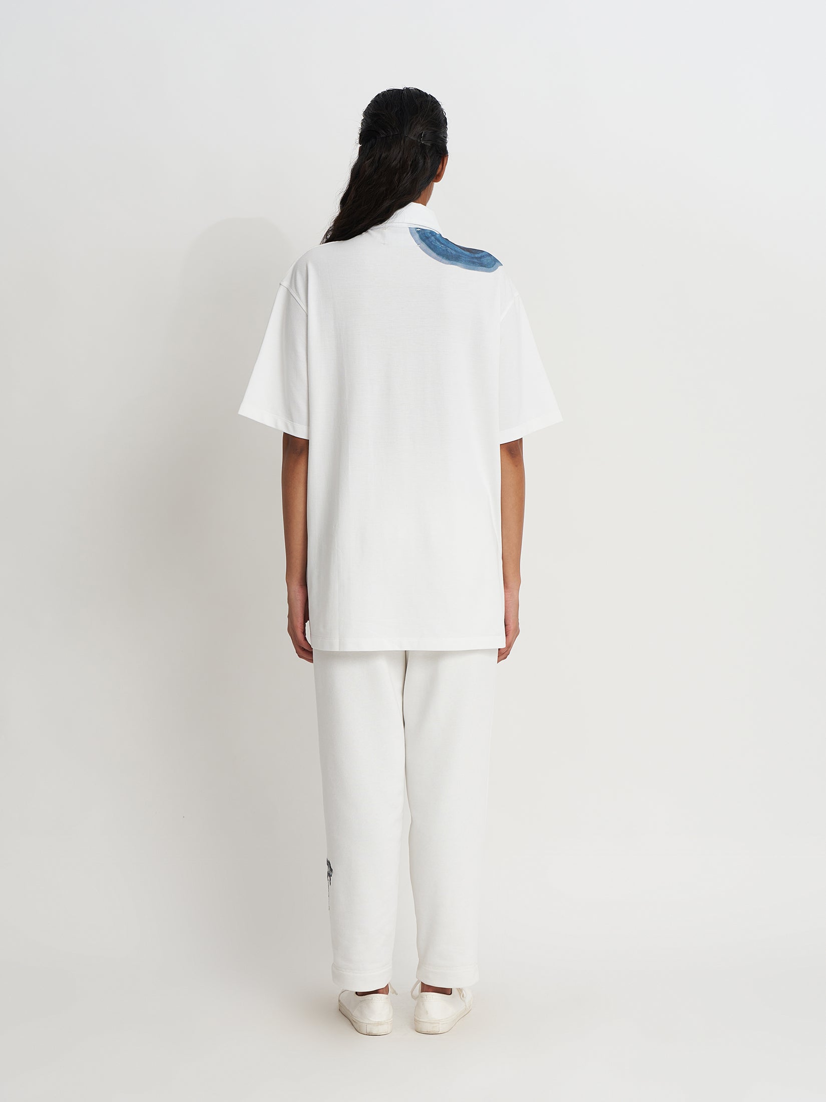 WATER MEMORY OVERSIZED POLO