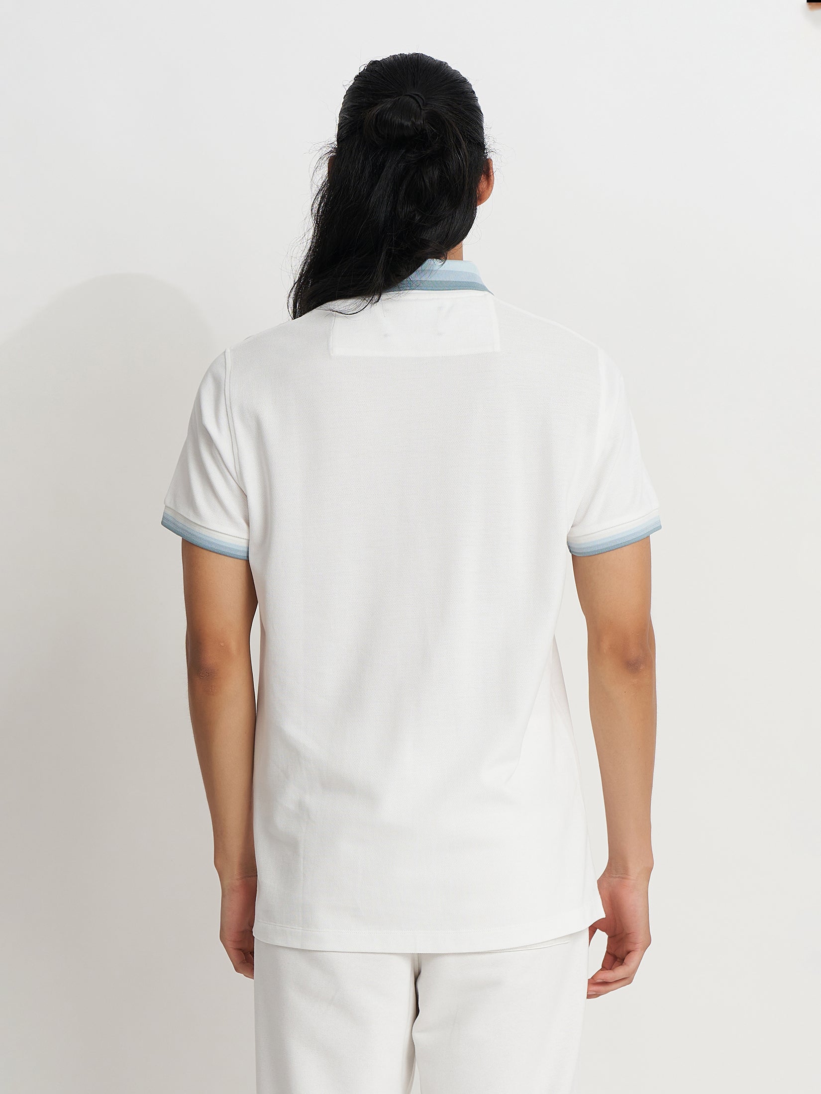 OMBRE COLLAR POLO