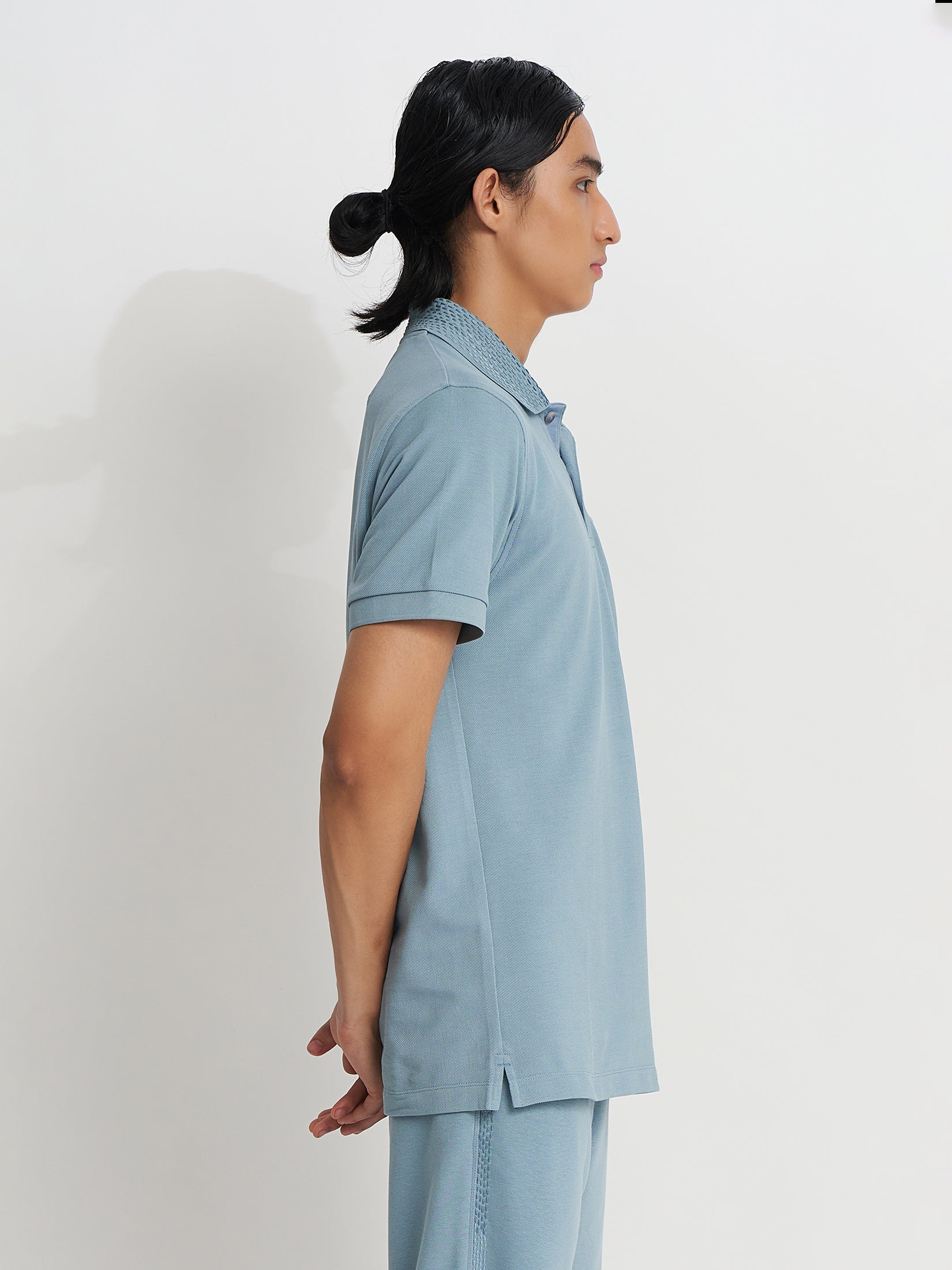 KANTHA COLLAR POLO