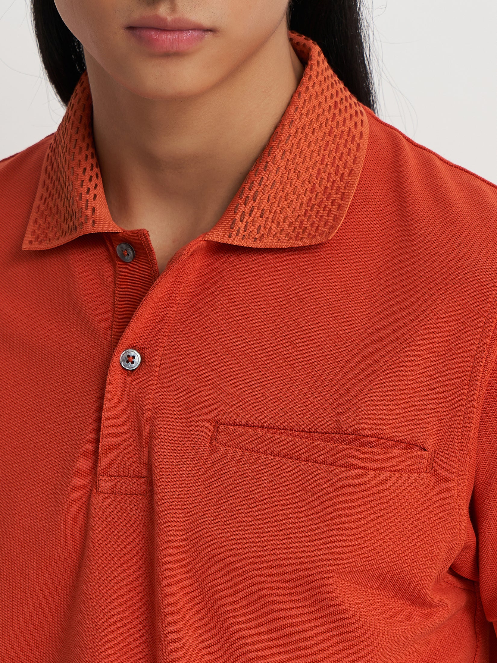 KANTHA COLLAR POLO