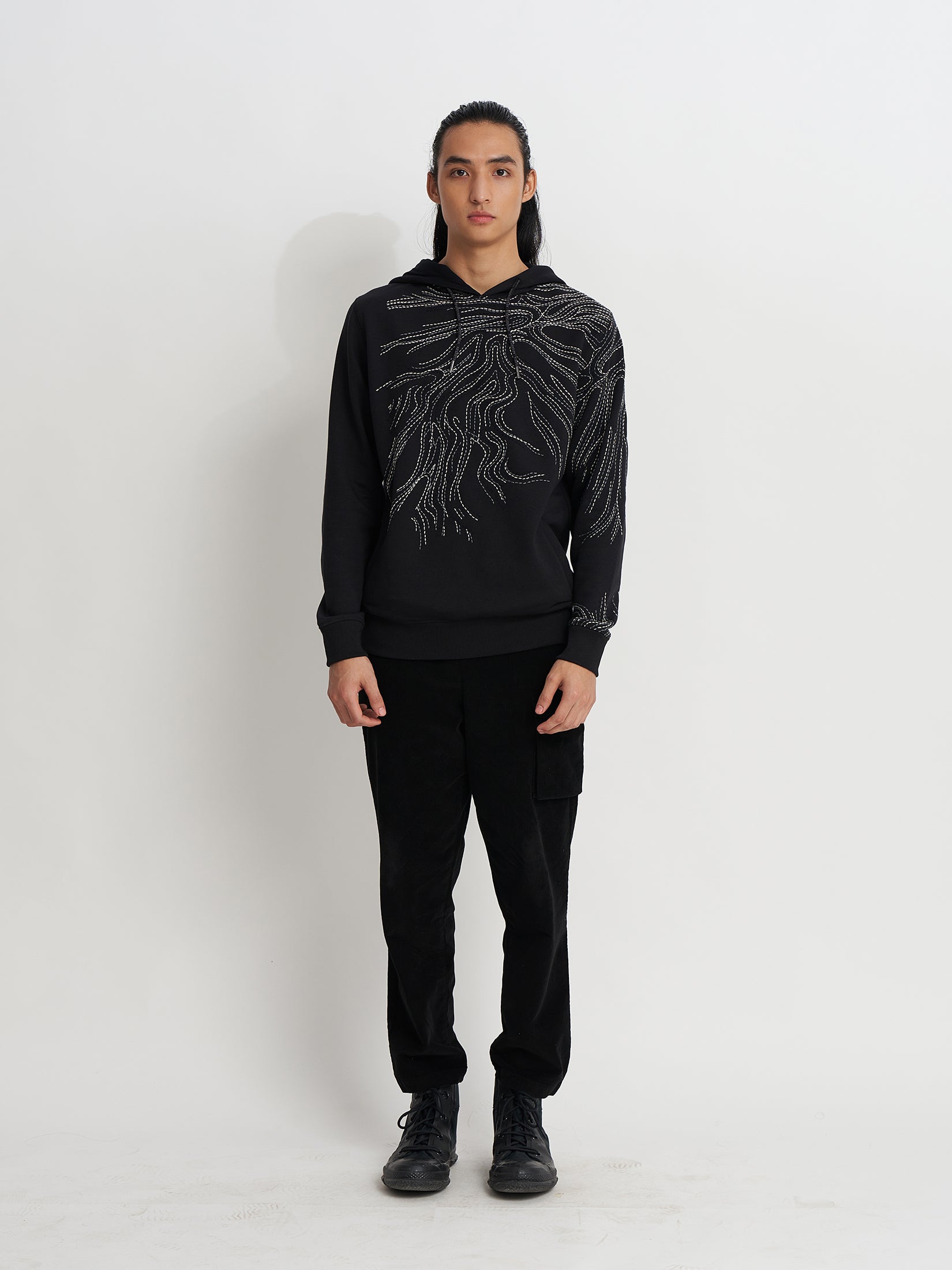 HEAT WAVE KANTHA HOODIE