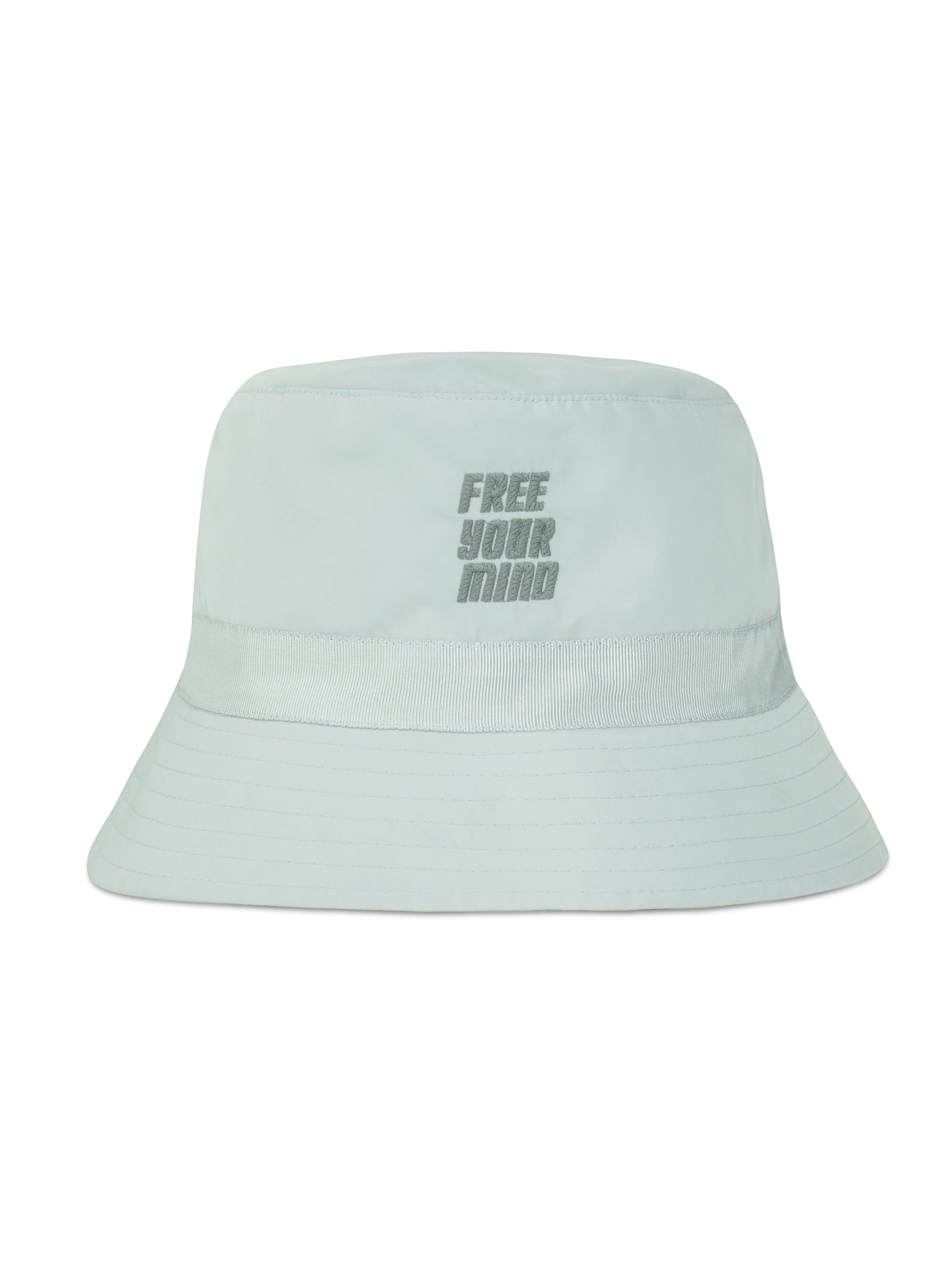 FREE YOUR MIND REVERSIBLE EMBROIDERED PRINTED BUCKET HAT