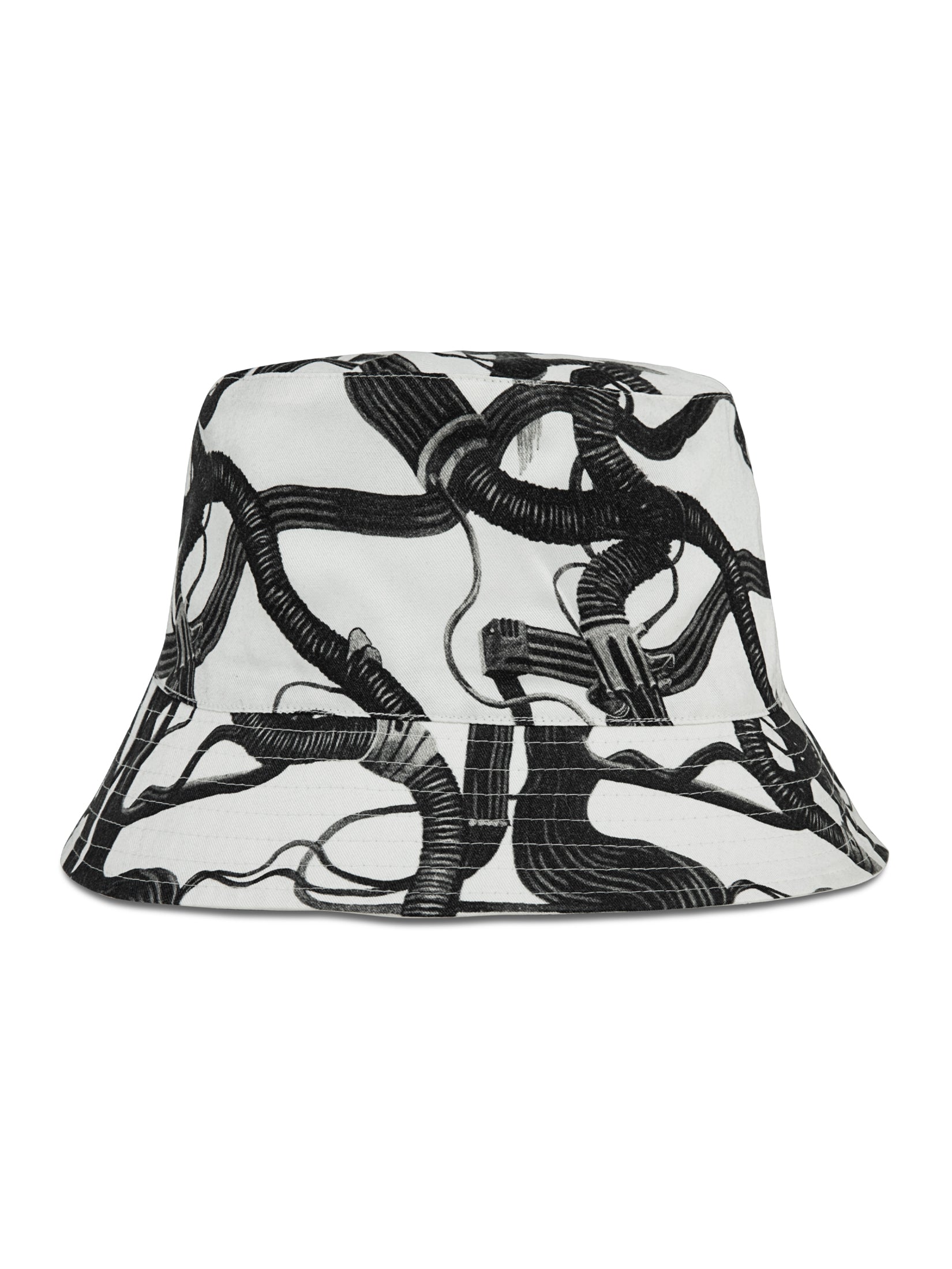 FREE YOUR MIND REVERSIBLE EMBROIDERED PRINTED BUCKET HAT