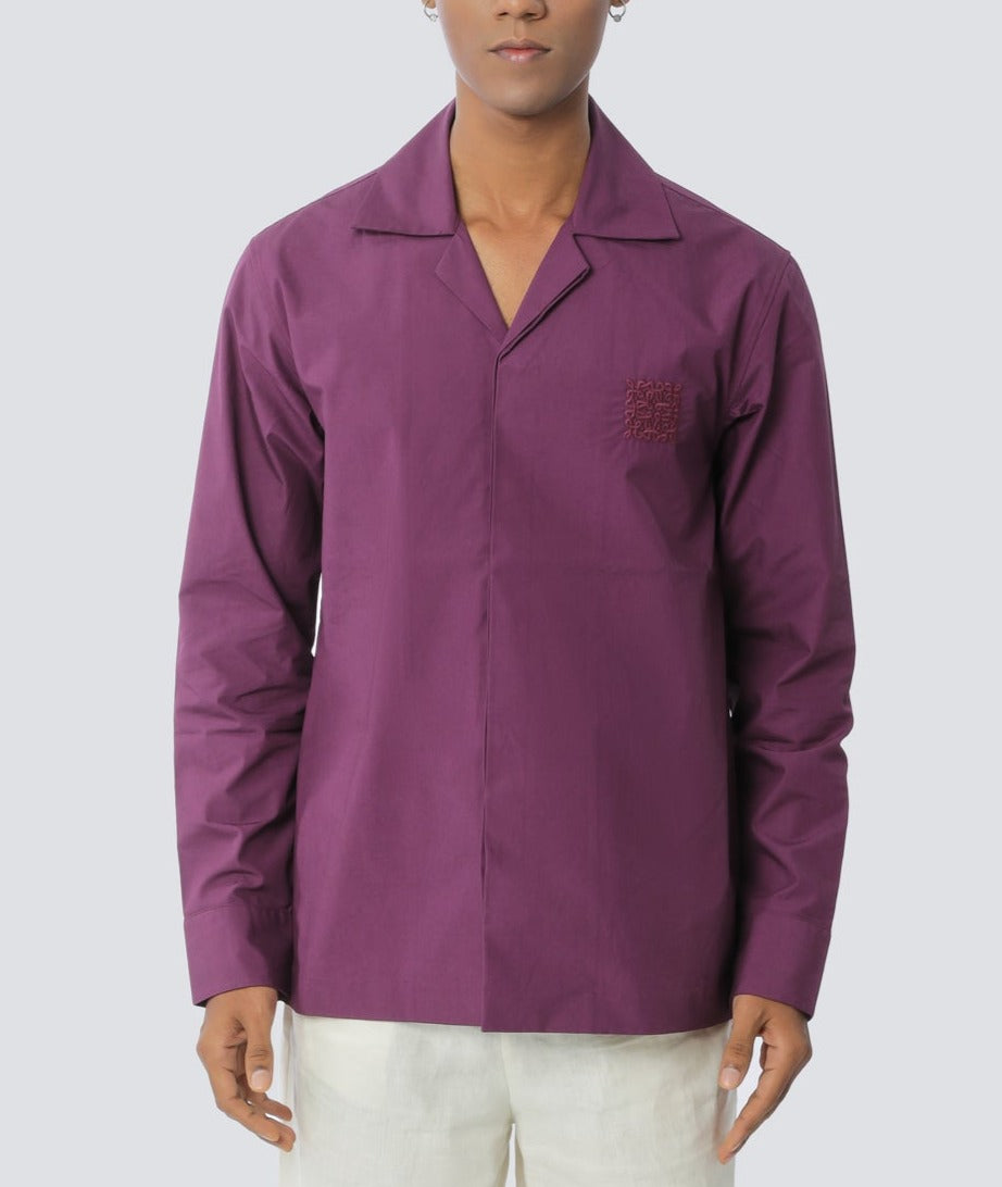 Kolam Embroidered Shirt